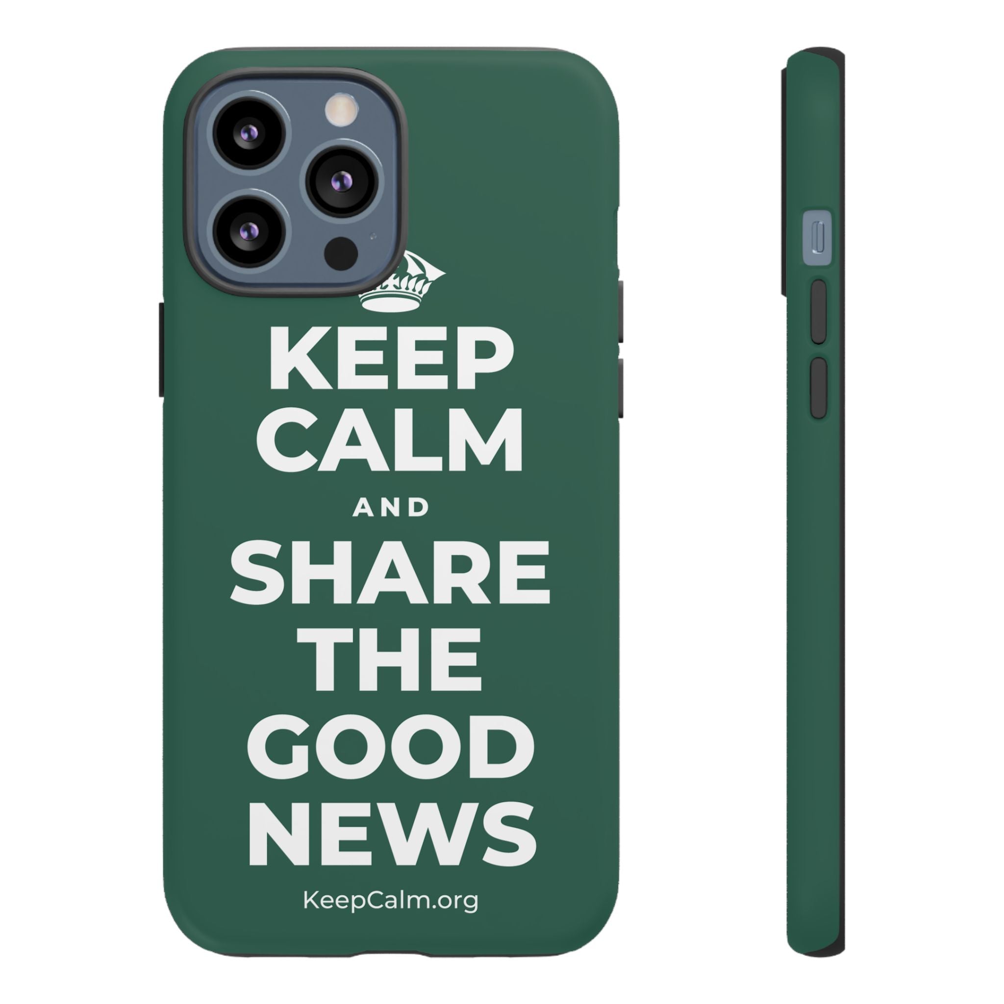KEEP CALM AND SHARE THE GOOD NEWS Phone Case
