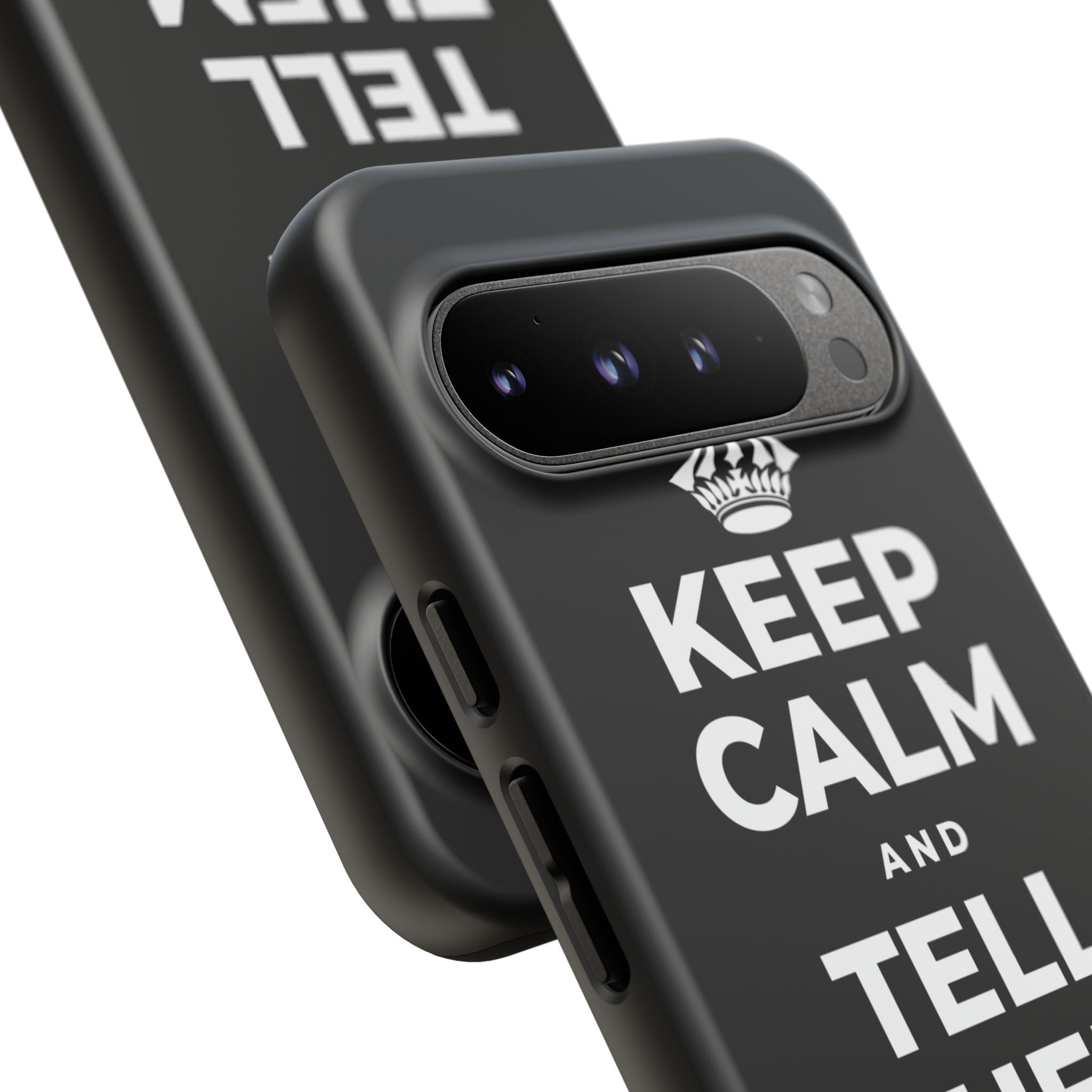 KEEP CALM AND TELL THEM YOU CARE Phone Case