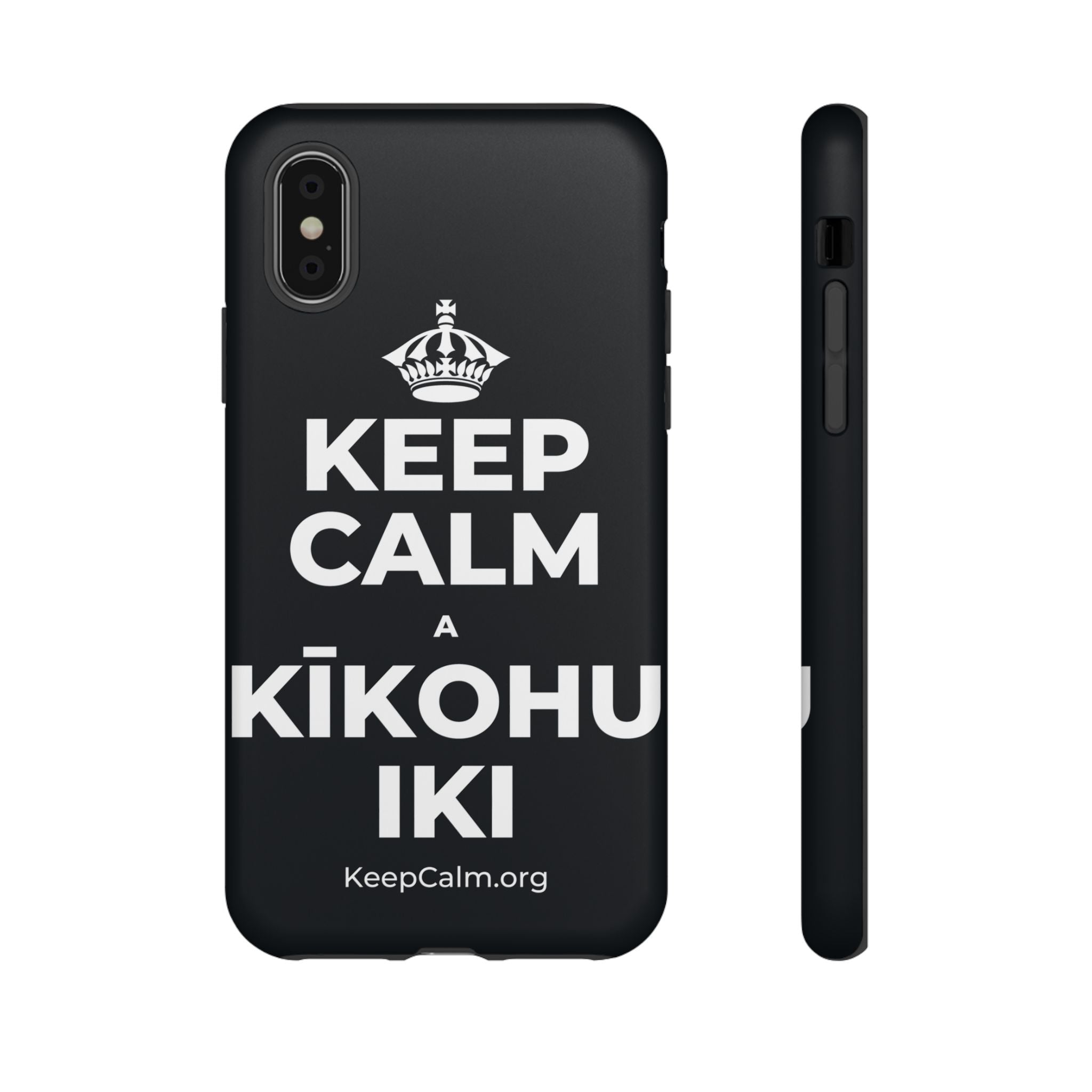 KEEP CALM A KĪKOHU IKI Phone Case (Dark)