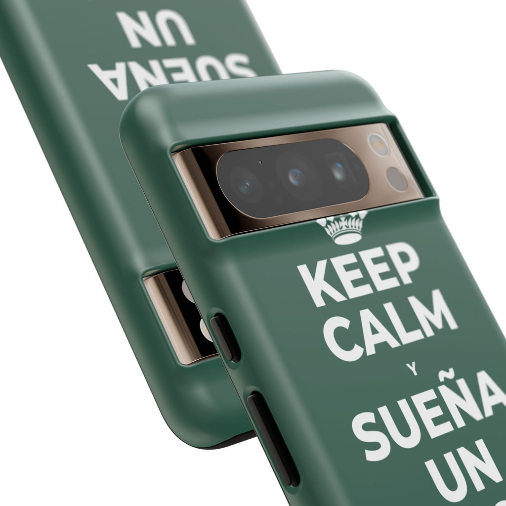 KEEP CALM Y SUEÑA UN POCO MÁS GRANDE Phone Case