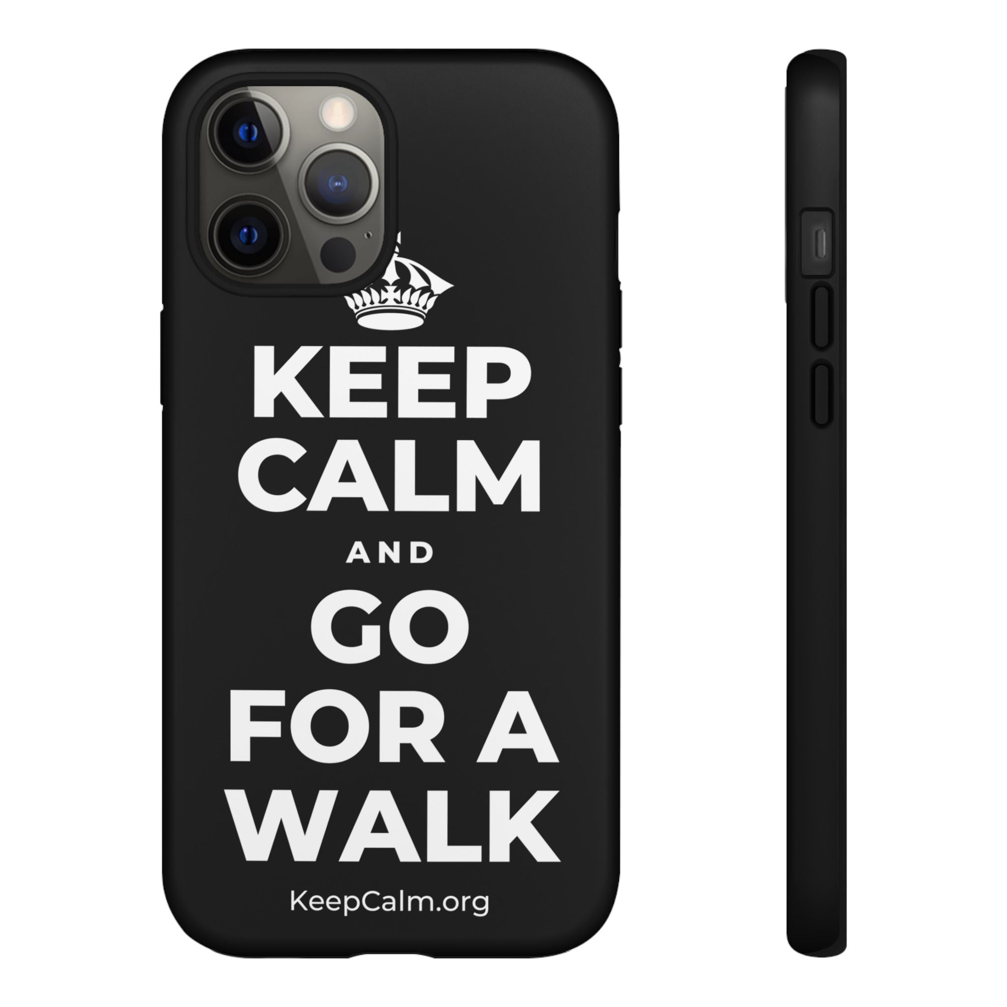 KEEP CALM AND GO FOR A WALK Phone Case