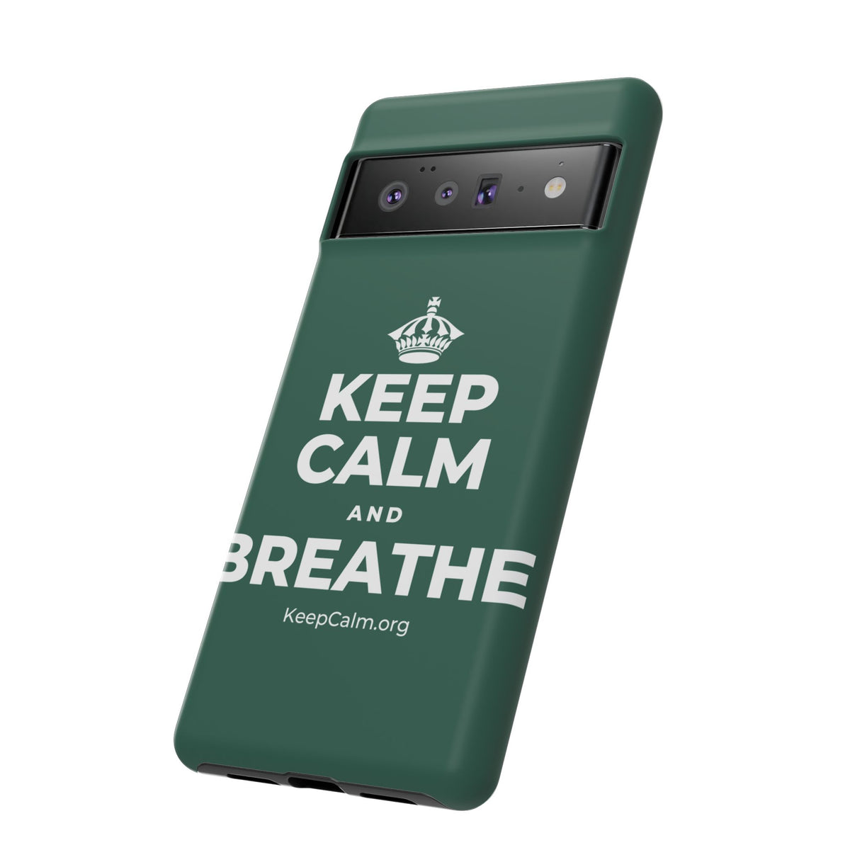 KEEP CALM AND BREATHE Phone Case