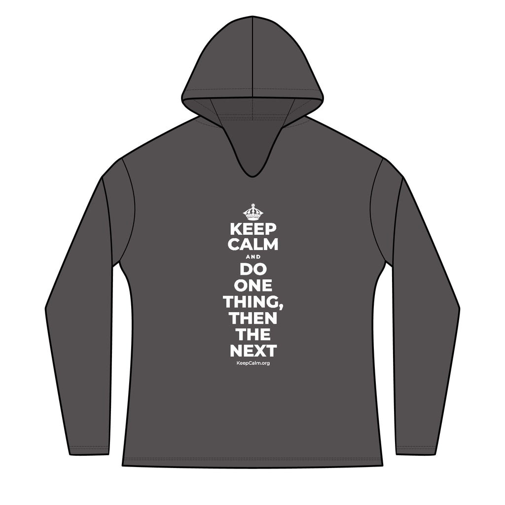 KEEP CALM AND DO ONE THING, THEN THE NEXT Women's Long Sleeve Hoodie