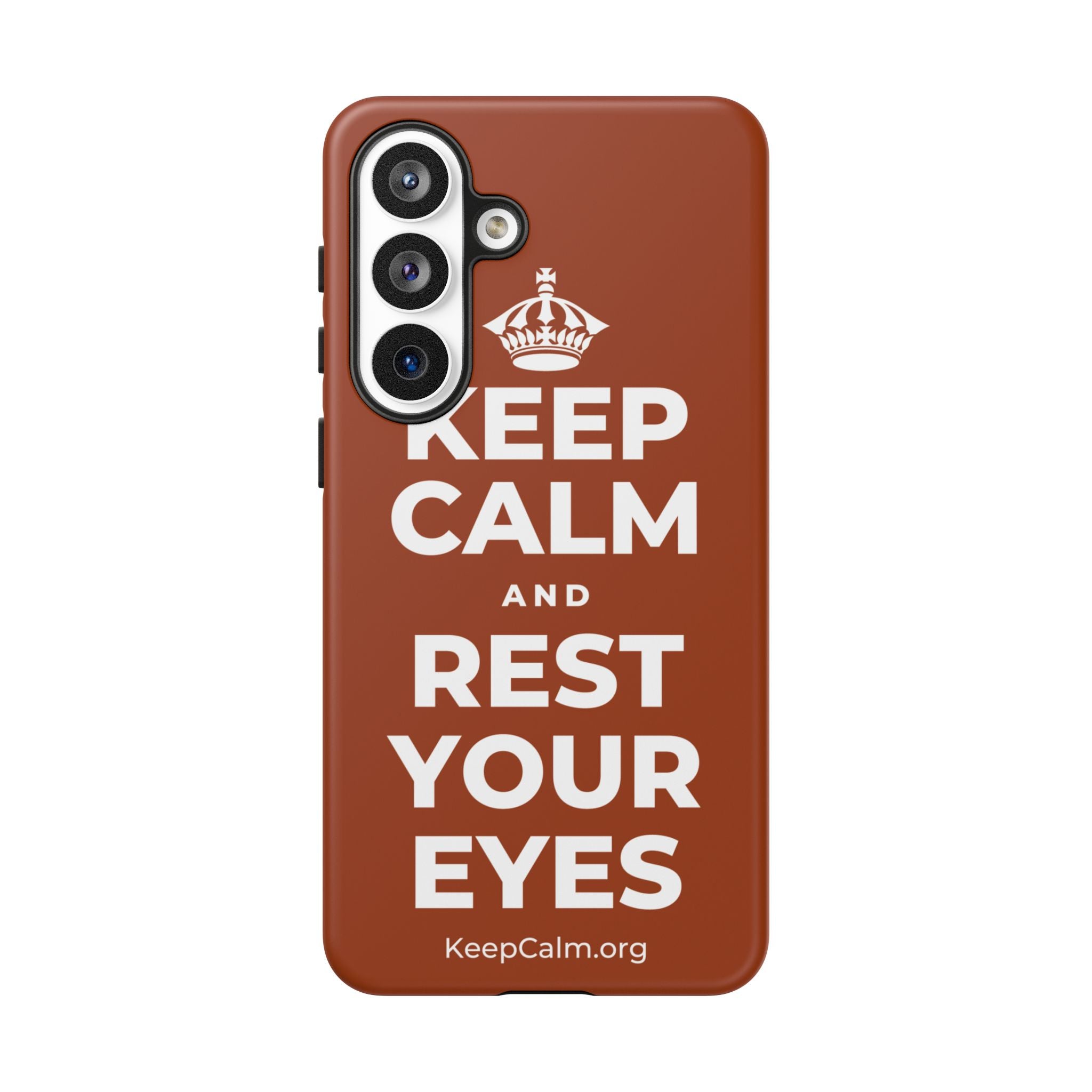 KEEP CALM AND REST YOUR EYES Phone Case