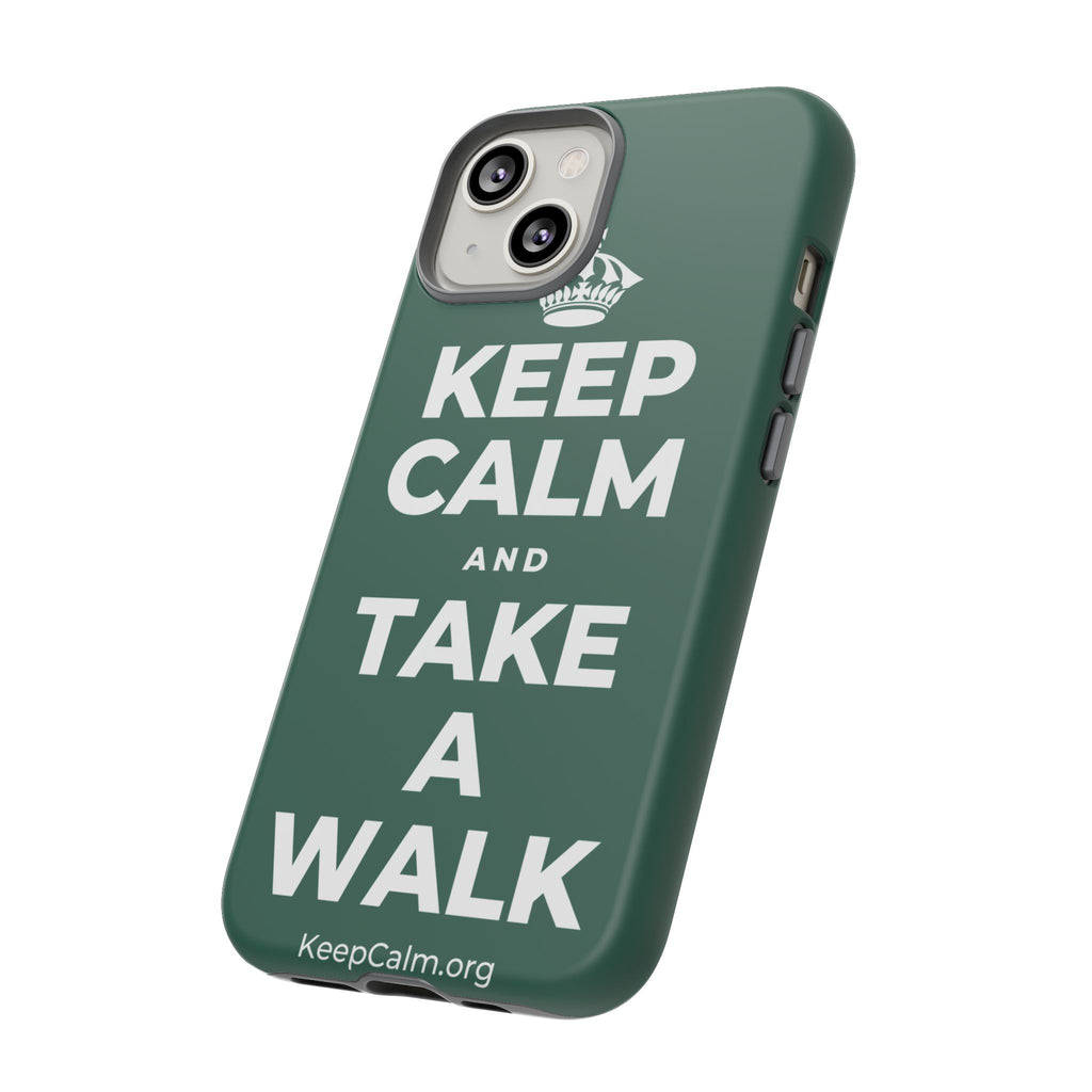 KEEP CALM AND TAKE A WALK Phone Case