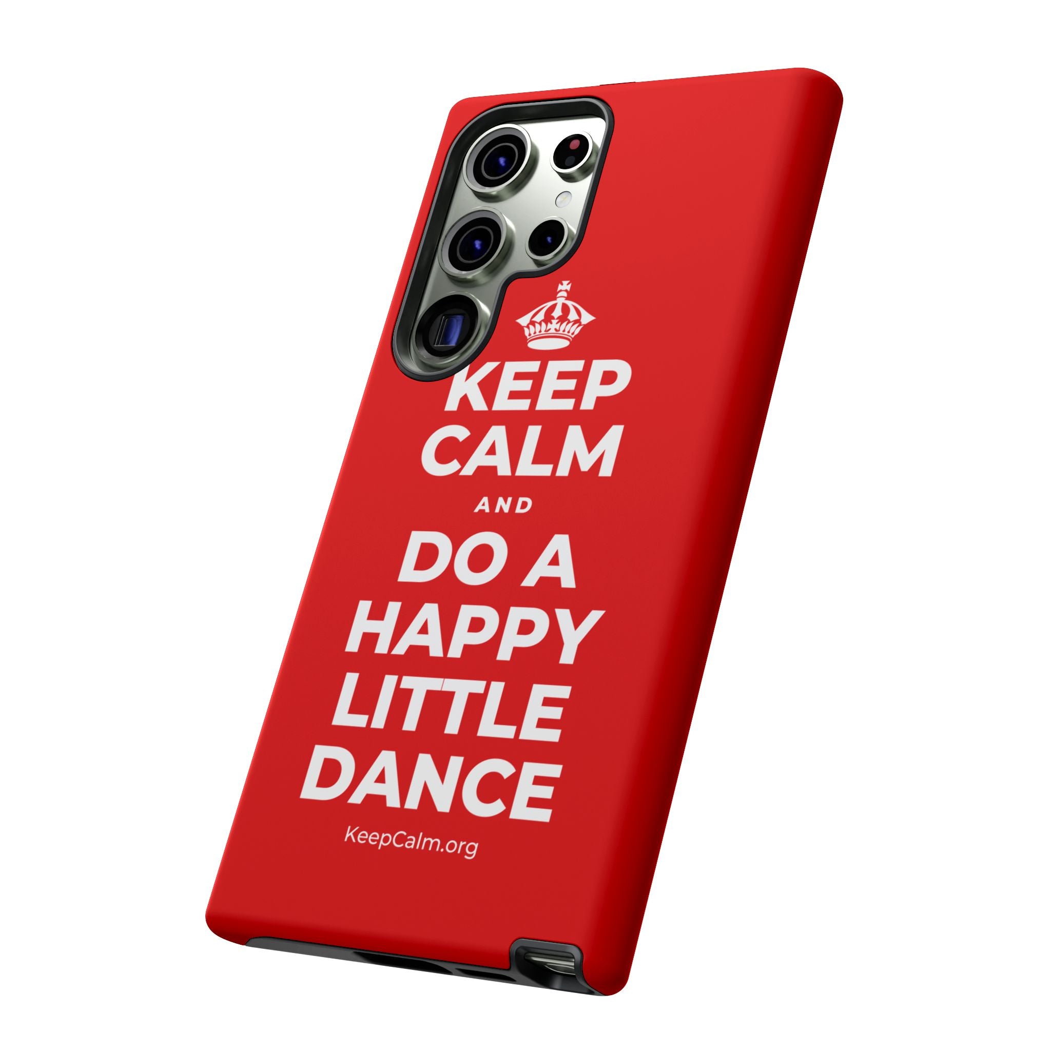 KEEP CALM AND DO A HAPPY LITTLE DANCE Phone Case