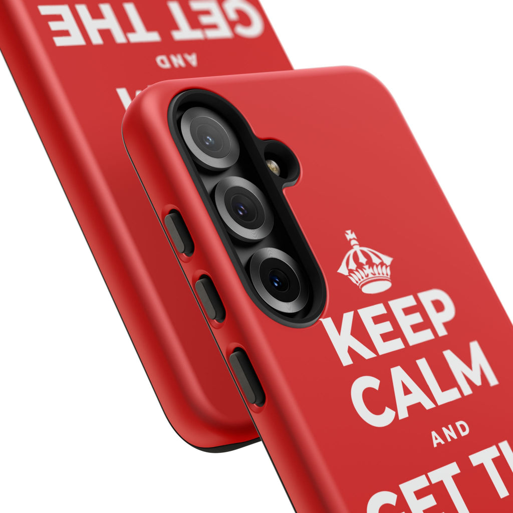 KEEP CALM AND GET THE PARTY STARTED Phone Case