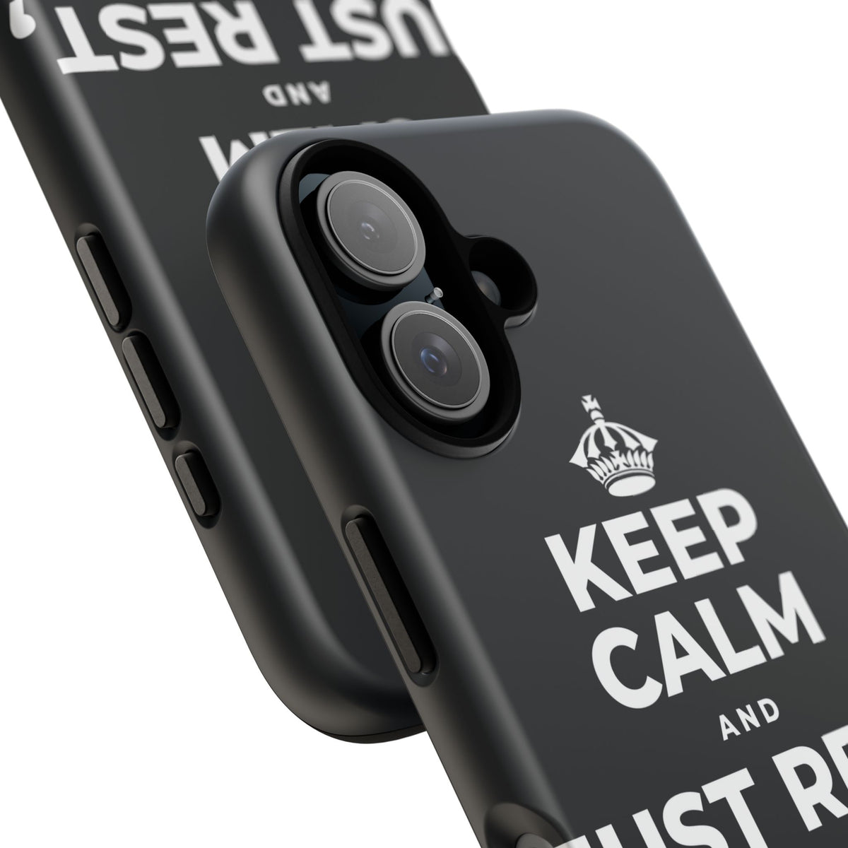 KEEP CALM AND JUST REST, THAT COUNTS Phone Case (Dark)