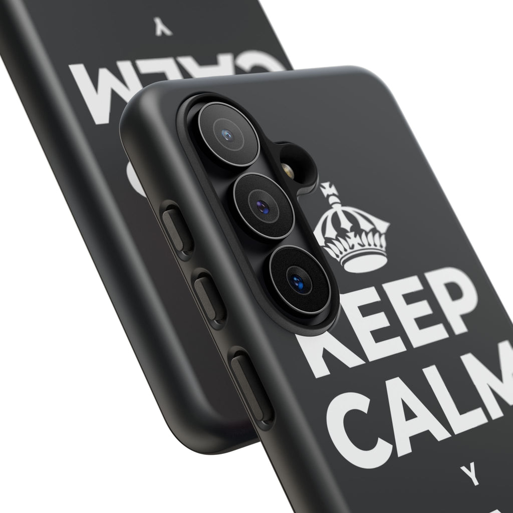 KEEP CALM Y TOMA AGUA Phone Case (Dark)