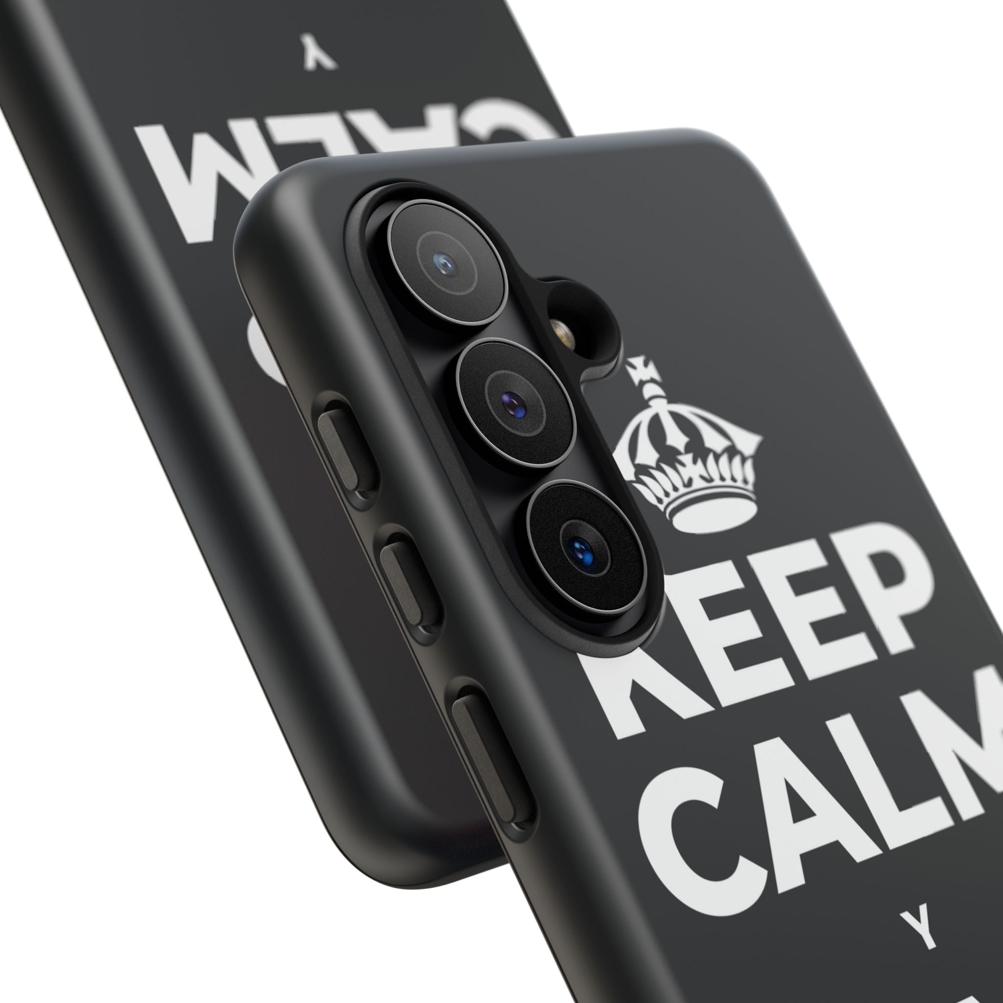 KEEP CALM Y TOMA AGUA Phone Case (Dark)