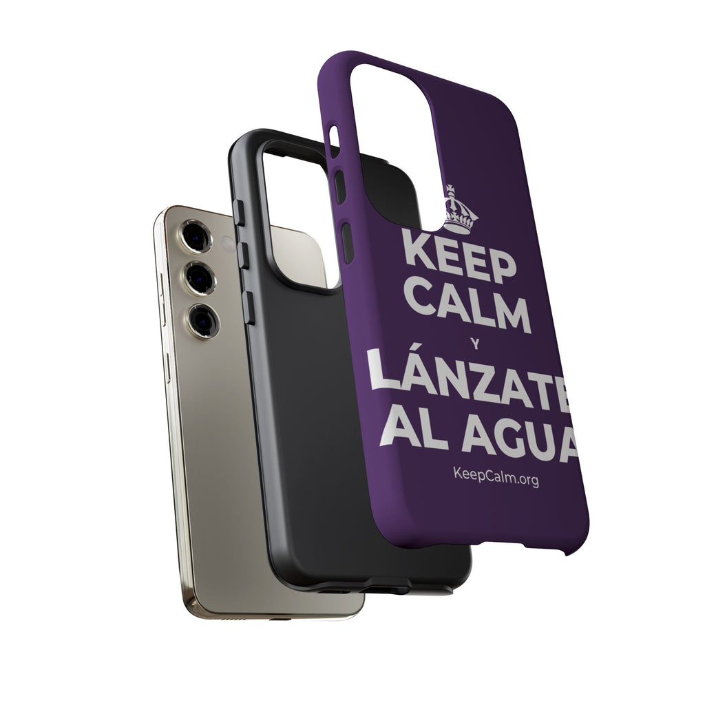 KEEP CALM Y LÁNZATE AL AGUA Phone Case