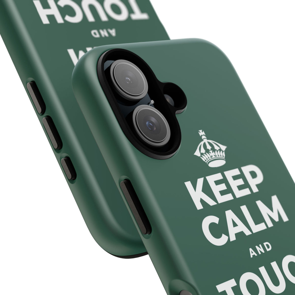 KEEP CALM AND TOUCH SOME GRASS Phone Case