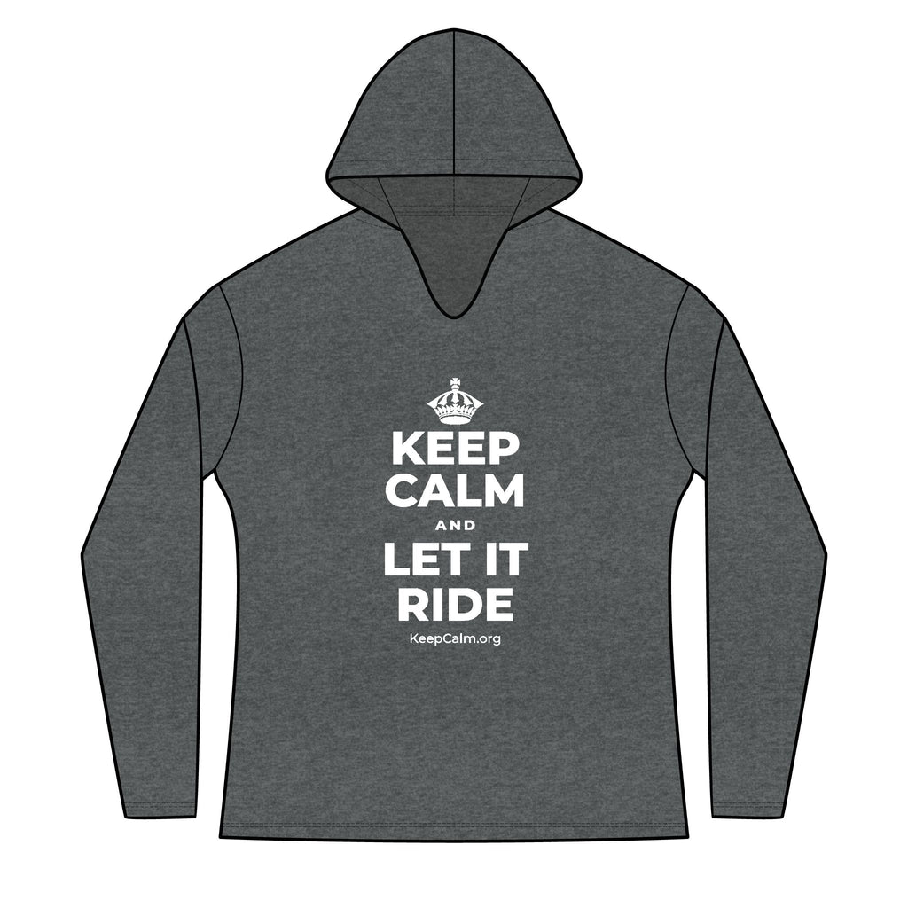 KEEP CALM AND LET IT RIDE Women's Long Sleeve Hoodie