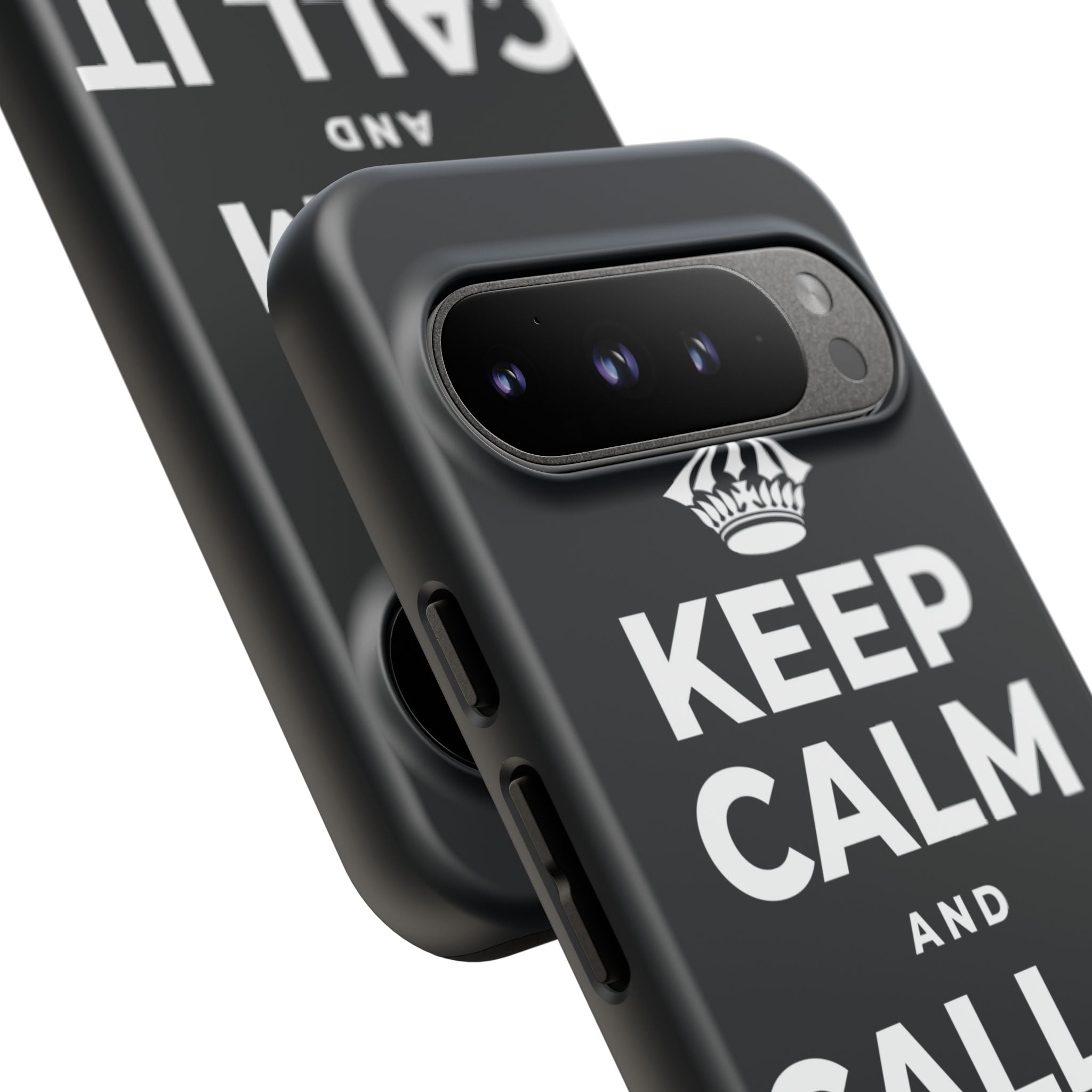 KEEP CALM AND CALL IT A DAY, KINDLY Phone Case (Dark)