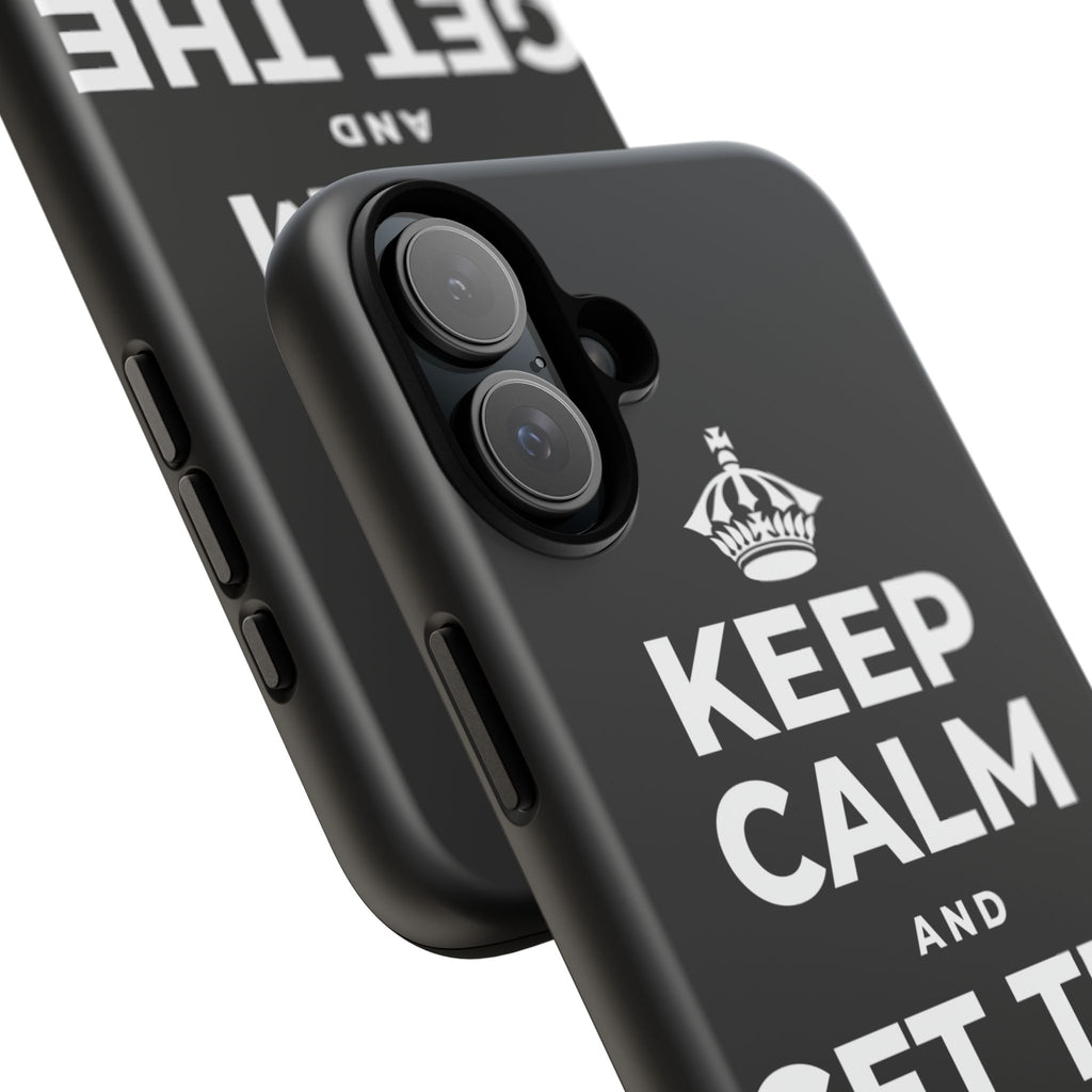 KEEP CALM AND GET THE PARTY STARTED Phone Case