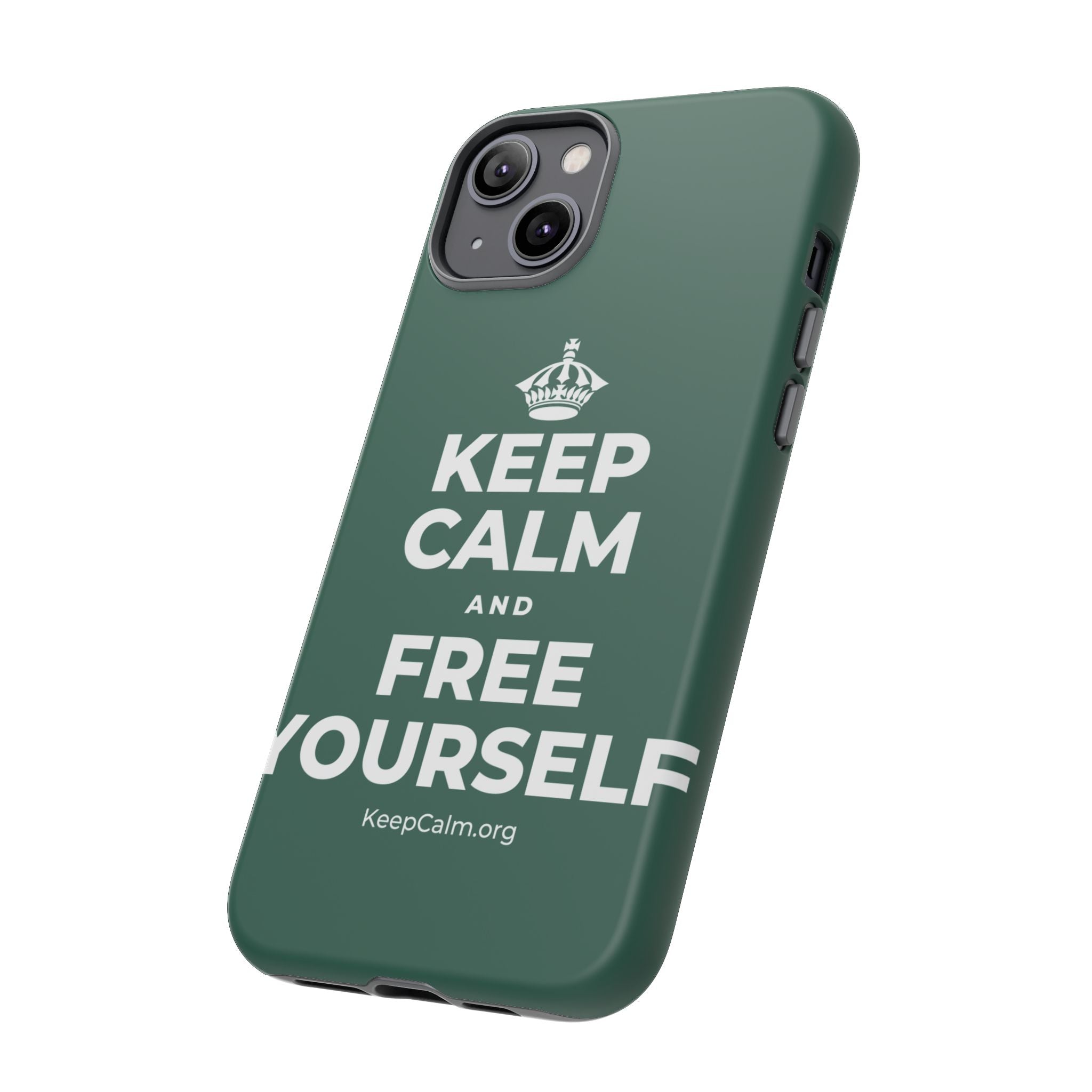 KEEP CALM AND FREE YOURSELF Phone Case