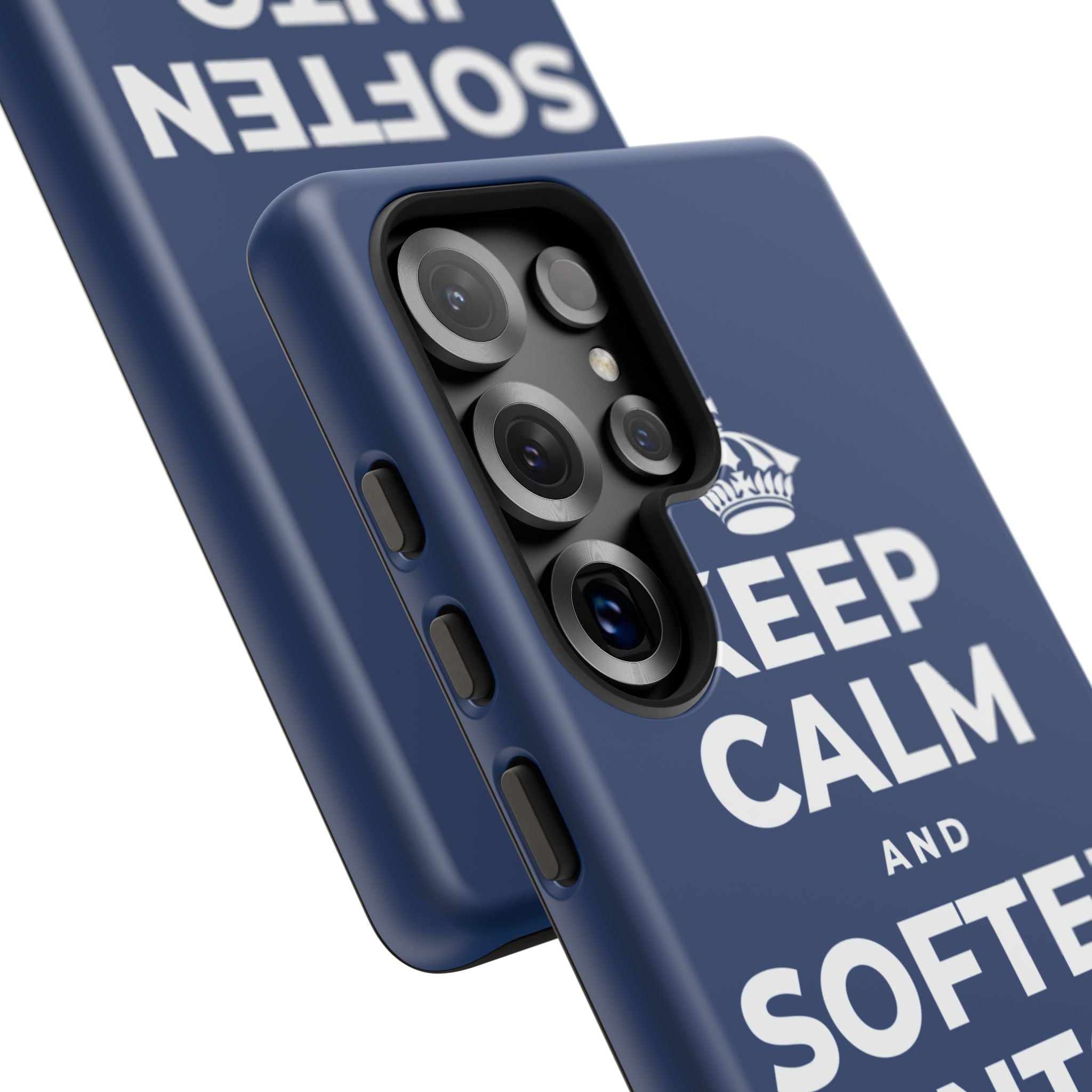 KEEP CALM AND SOFTEN INTO THE PILLOW Phone Case