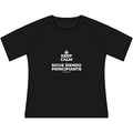 KEEP CALM Y SIGUE SIENDO PRINCIPIANTE Women's Raglan Tee