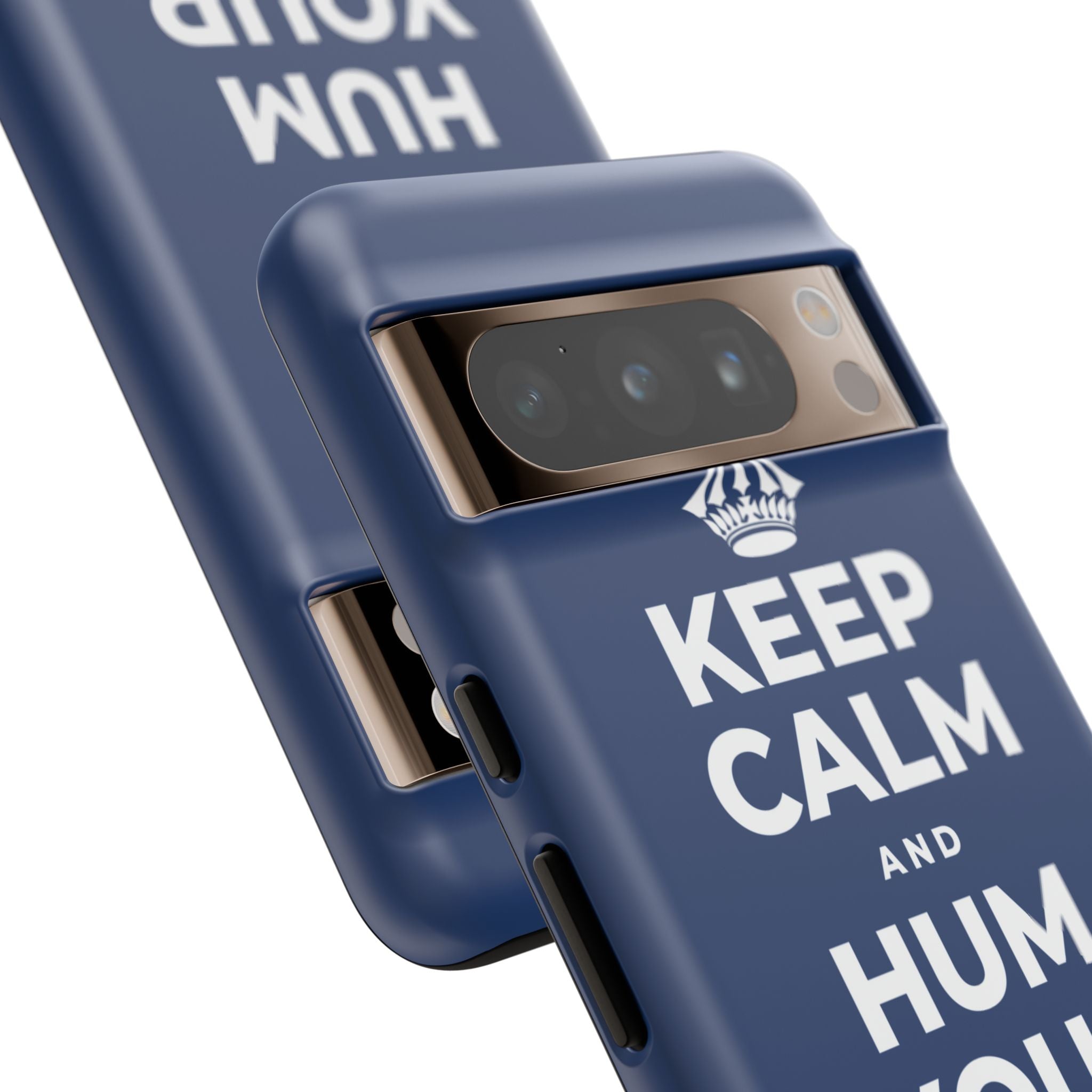 KEEP CALM AND HUM YOUR FAVORITE TUNE Phone Case