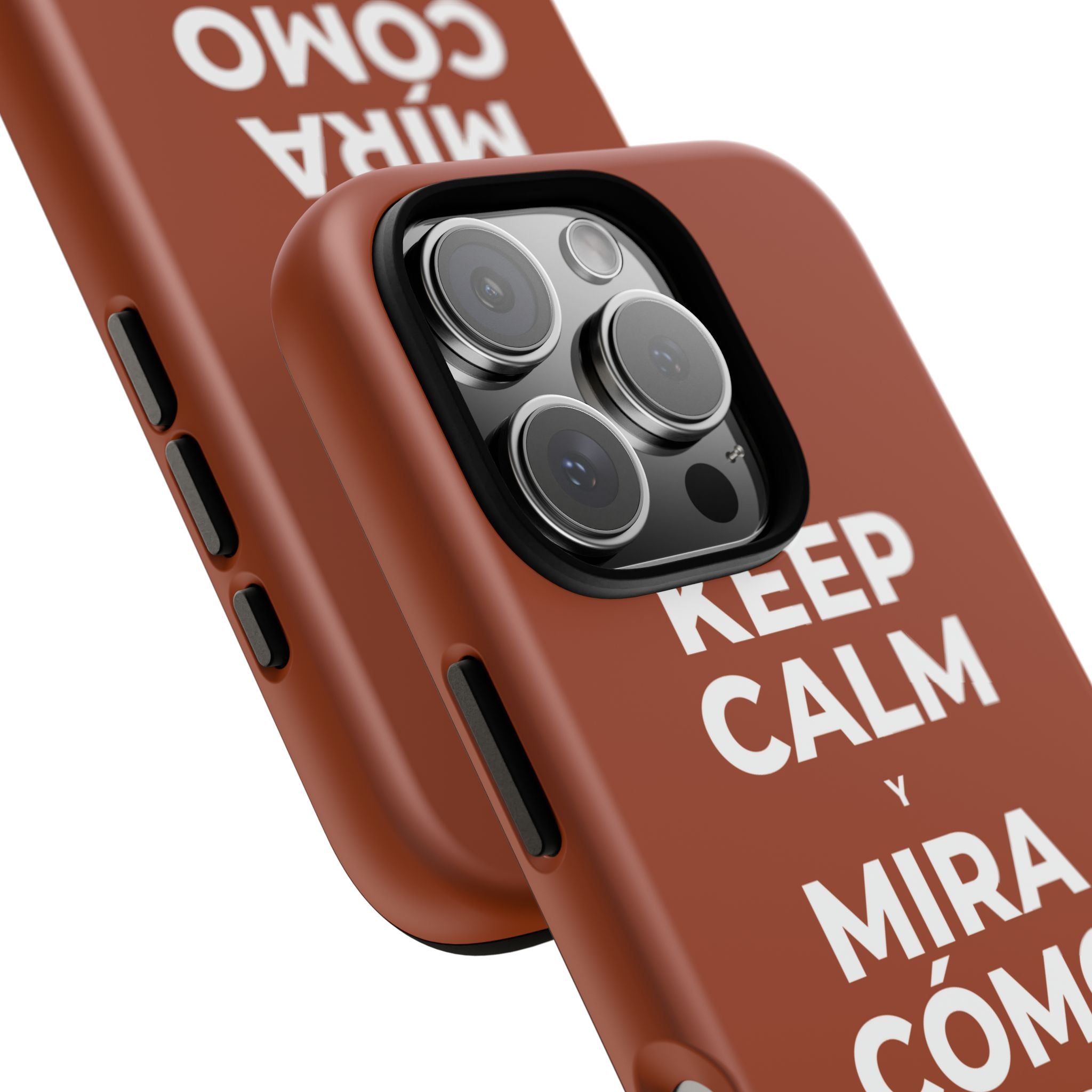 KEEP CALM Y MIRA CÓMO CAMBIAN LAS HOJAS Phone Case