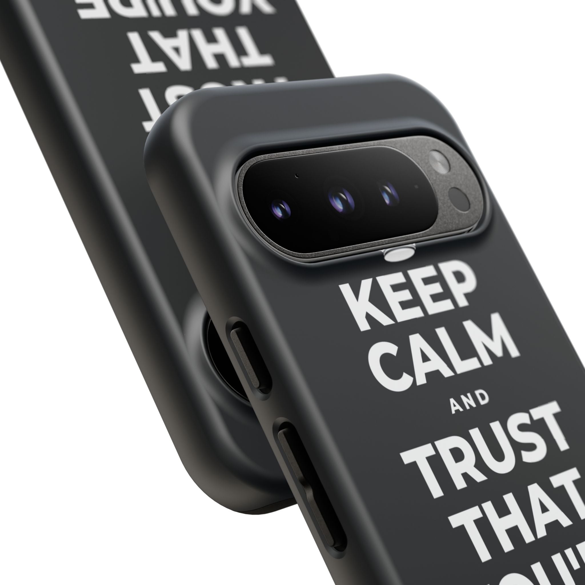 KEEP CALM AND TRUST THAT YOU'RE DOING YOUR BEST Phone Case (Dark)