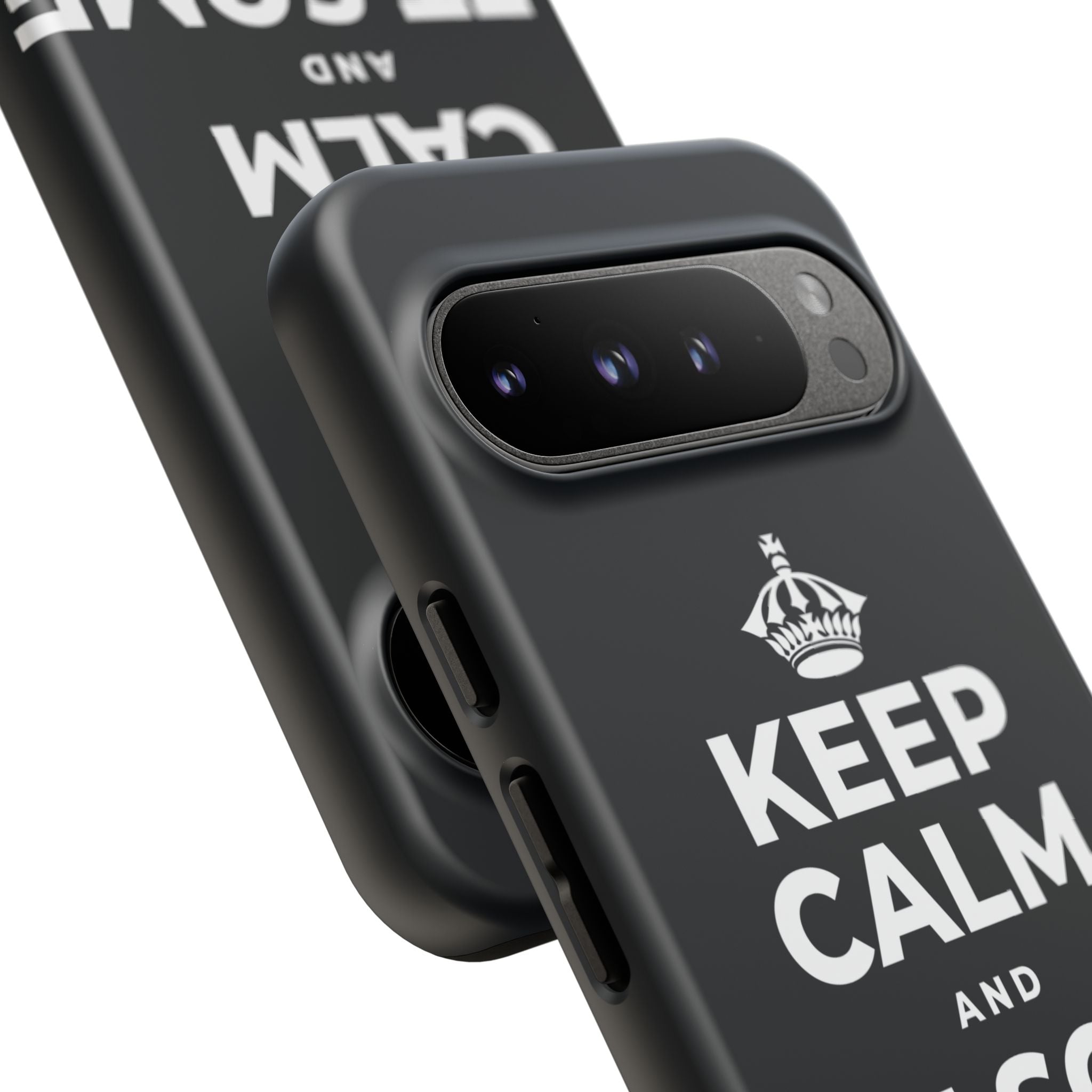 KEEP CALM AND LET SOME OF IT GO Phone Case (Dark)