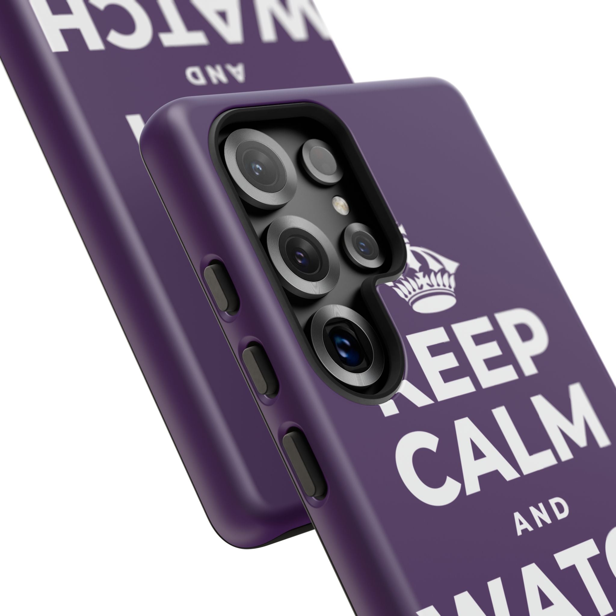 KEEP CALM AND WATCH THE CLOUDS Phone Case