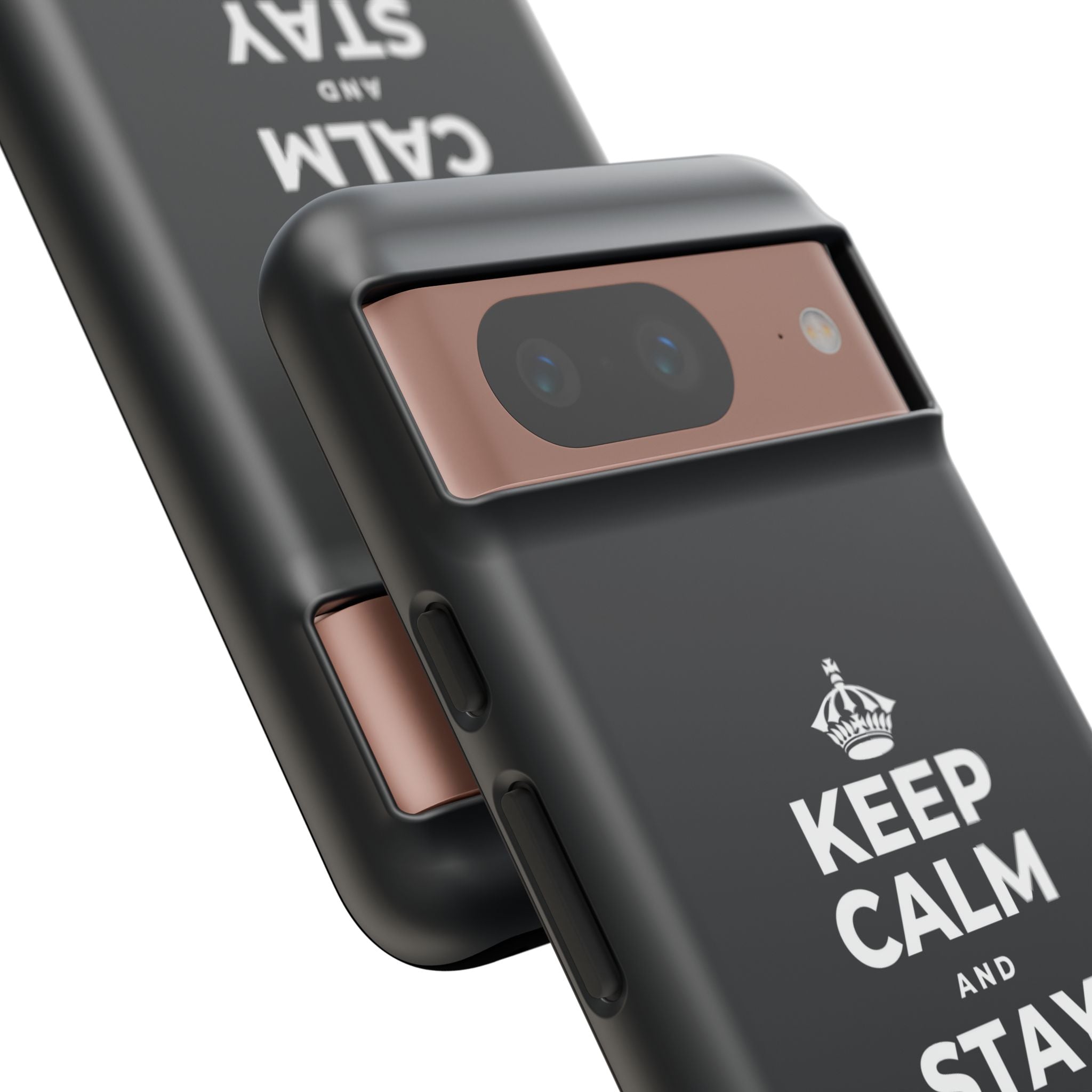 KEEP CALM AND STAY UNBOTHERED Phone Case (Dark)