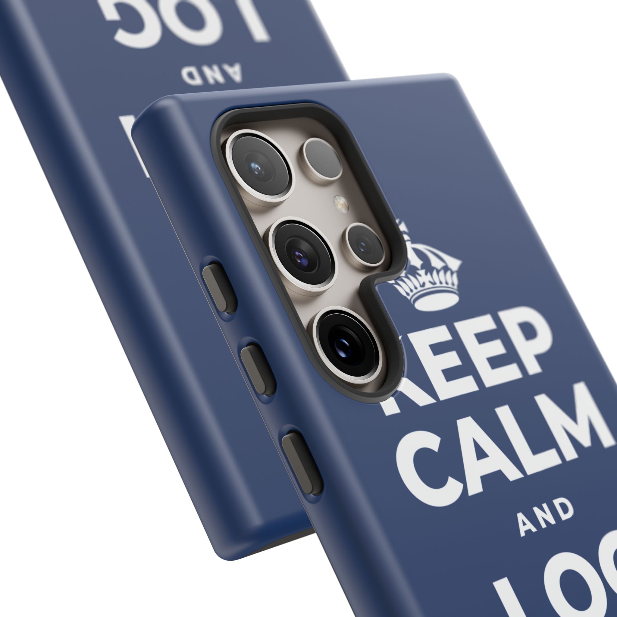 KEEP CALM AND LOG OFF EARLY Phone Case