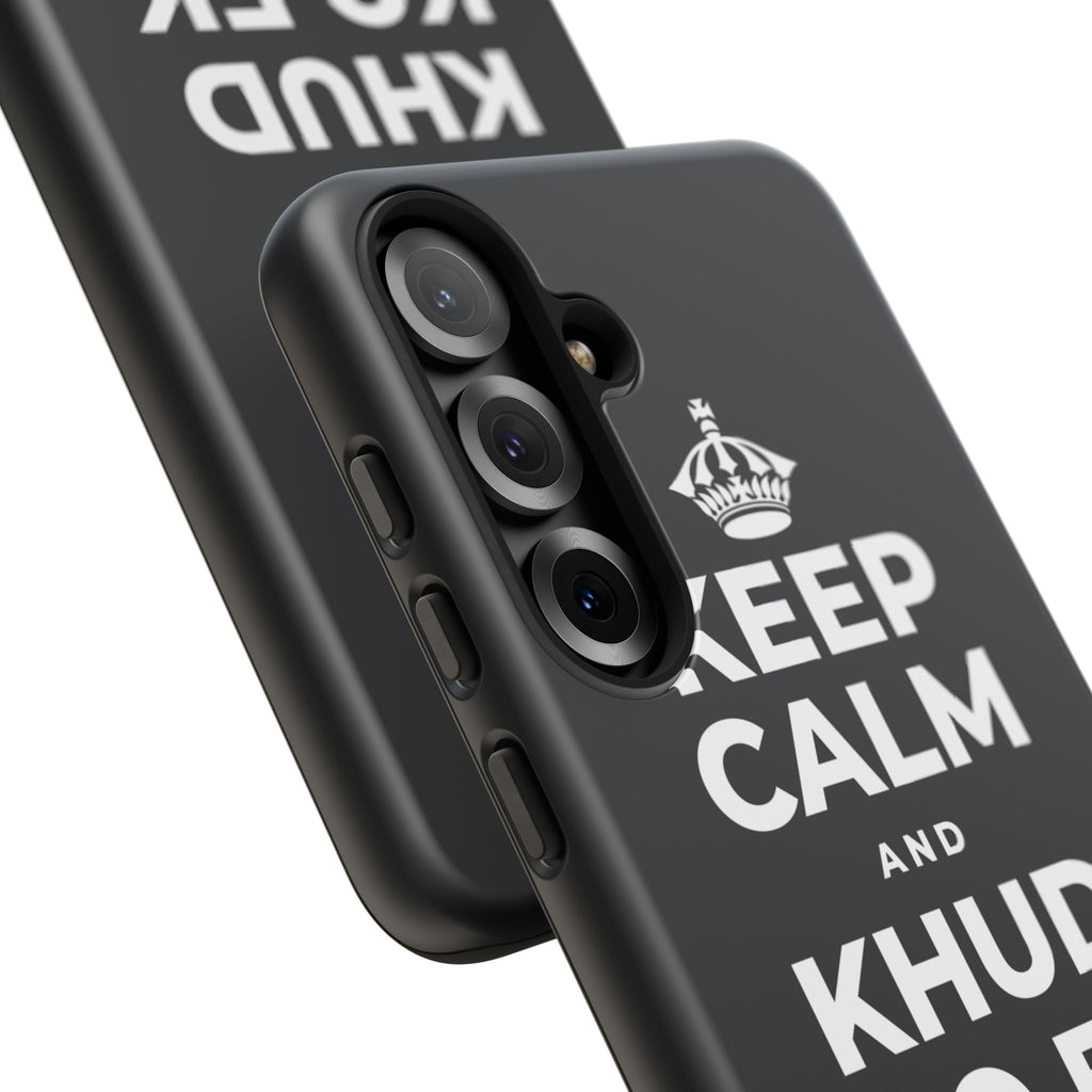 KEEP CALM AND KHUD KO EK BREAK DO Phone Case (Dark)