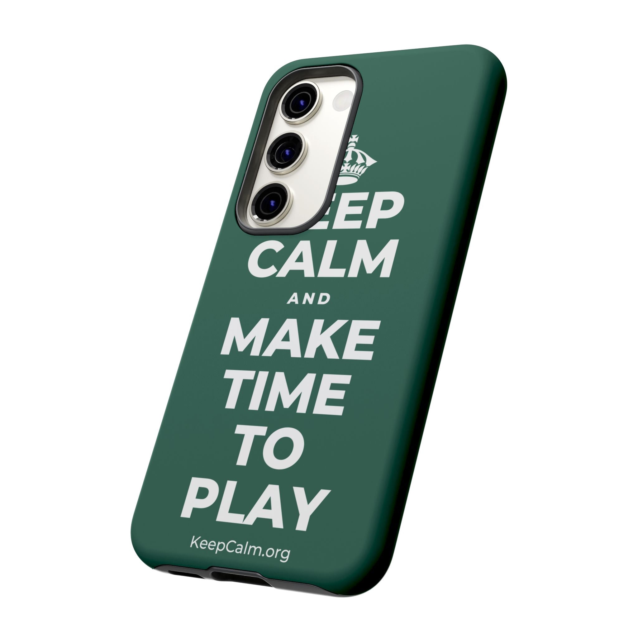 KEEP CALM AND MAKE TIME TO PLAY Phone Case