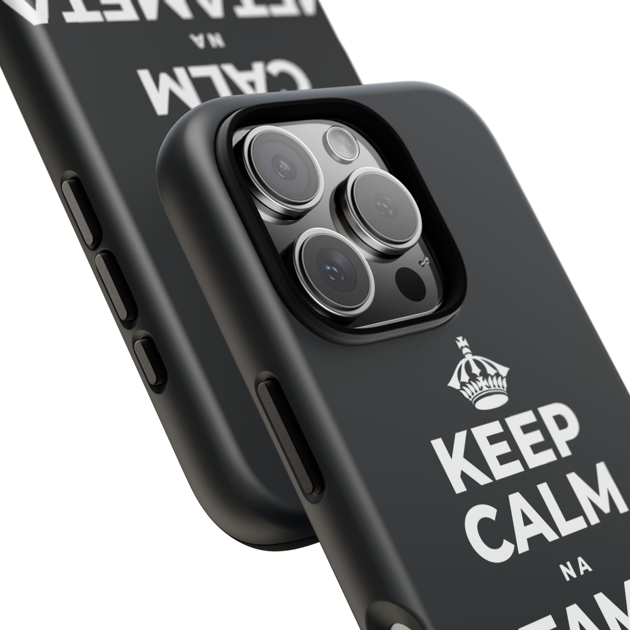 KEEP CALM NA METAMETA KIDOGO Phone Case (Dark)