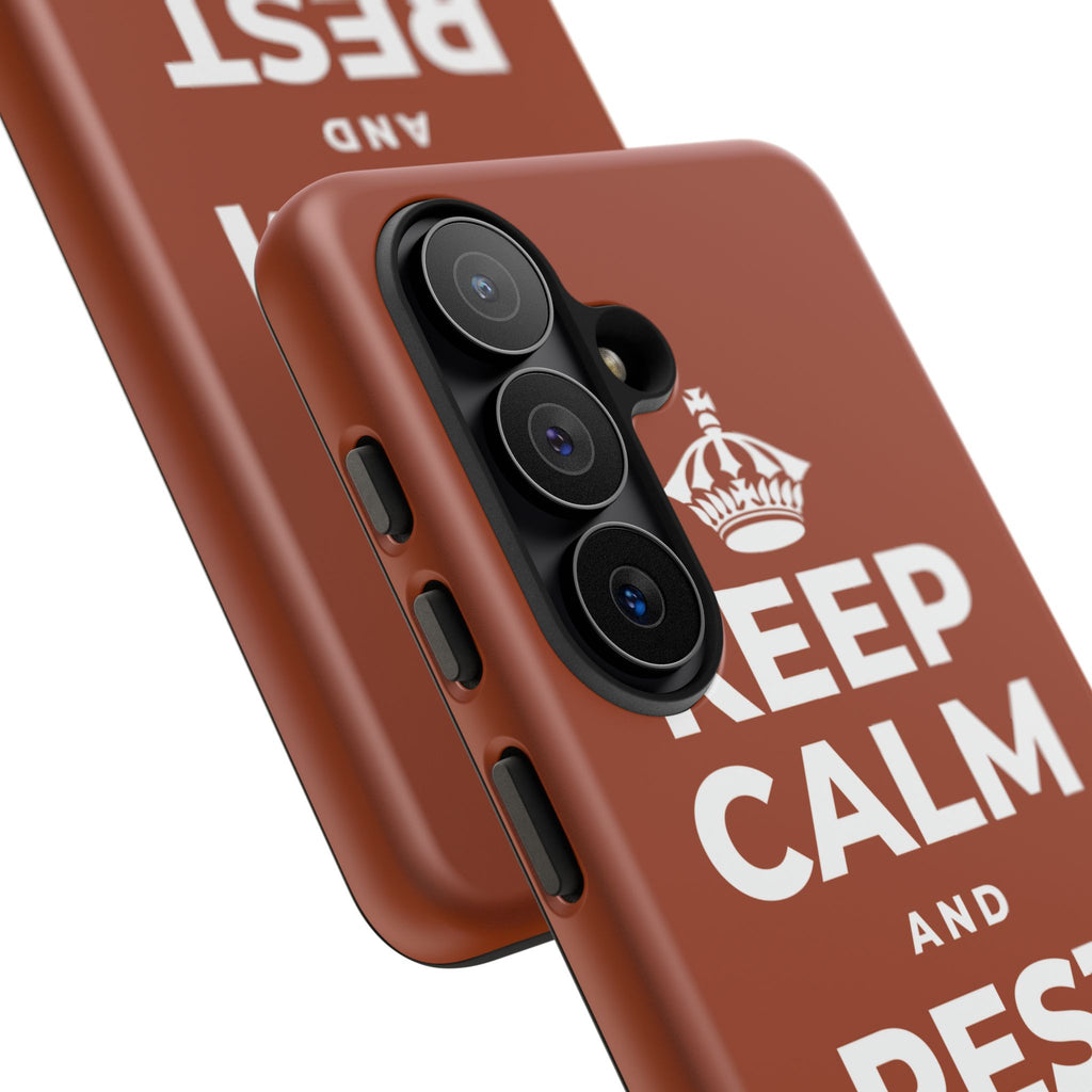 KEEP CALM AND REST YOUR EYES Phone Case