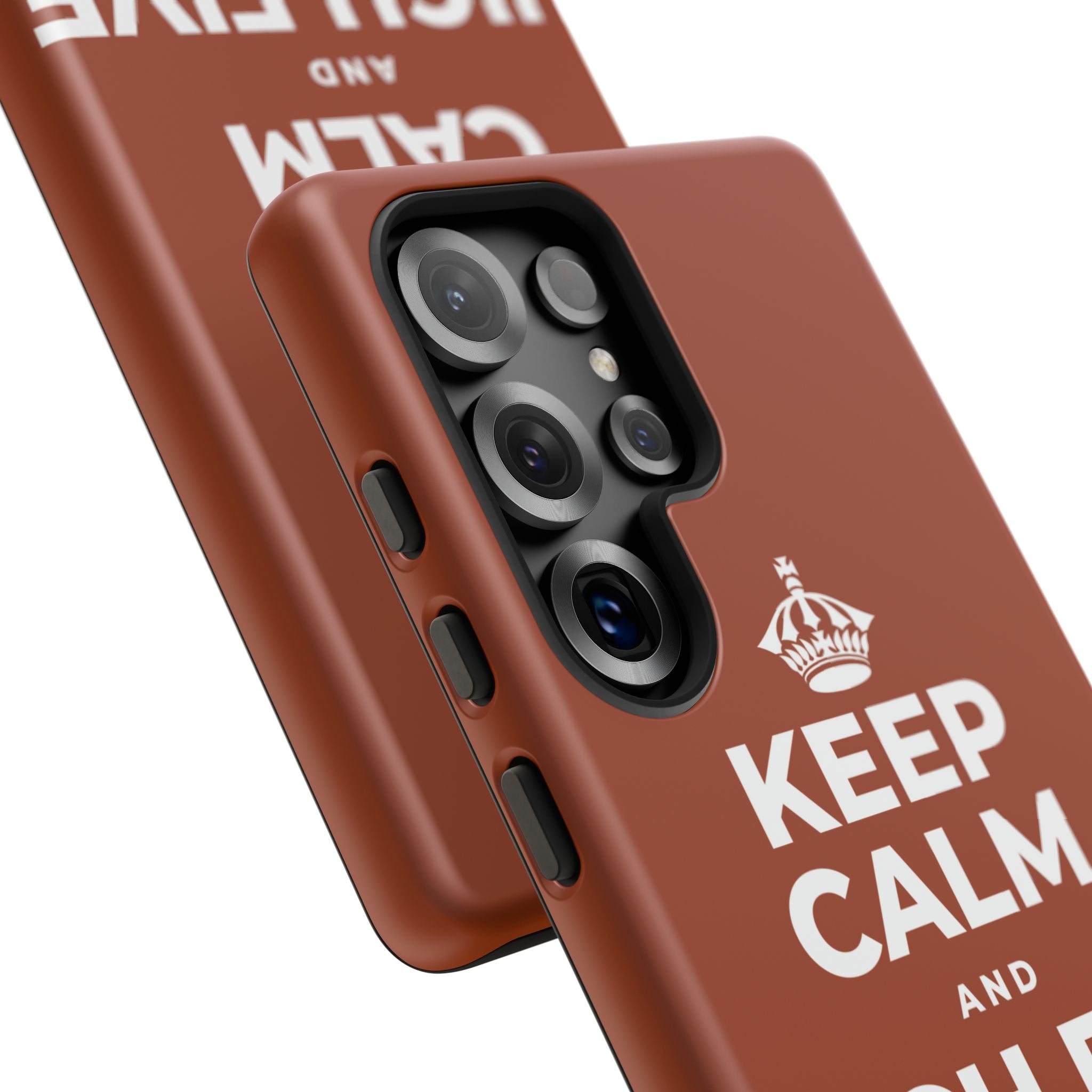 KEEP CALM AND HIGH FIVE YOURSELF Phone Case