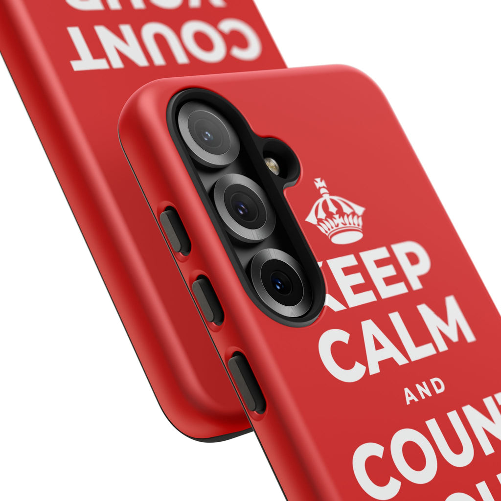 KEEP CALM AND COUNT YOUR SLOW BREATHS Phone Case