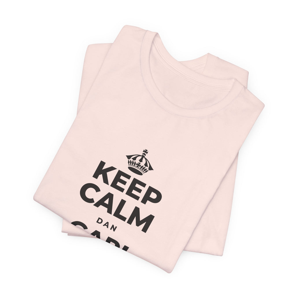 KEEP CALM DAN CARI HANGAT DI HAL KECIL T-Shirt (Soft Cream–Heather Mauve)