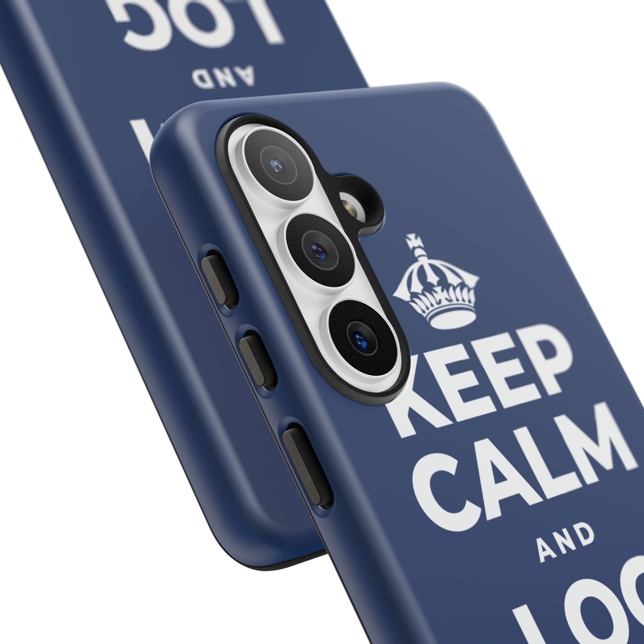KEEP CALM AND LOG OFF EARLY Phone Case