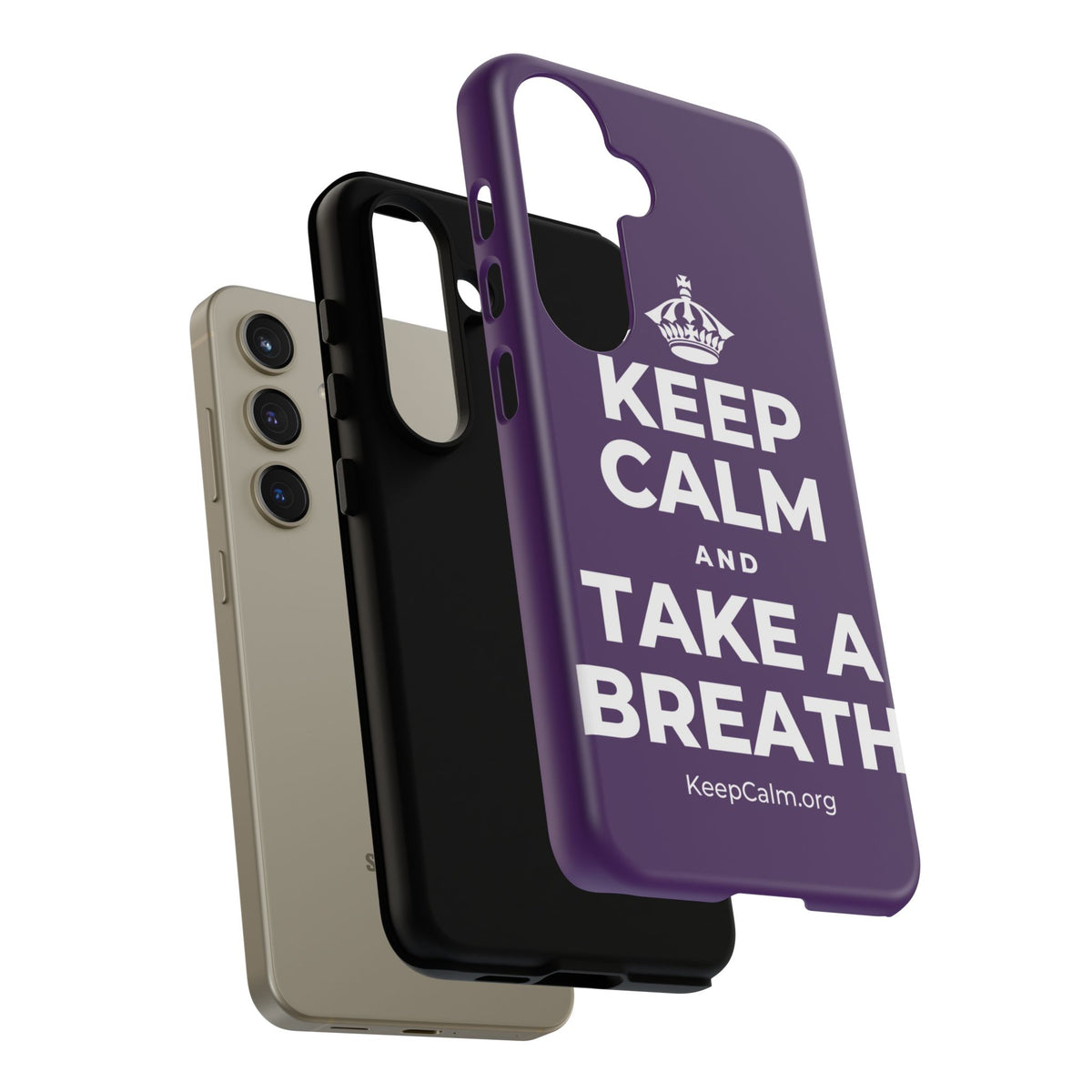 KEEP CALM AND TAKE A BREATH Phone Case