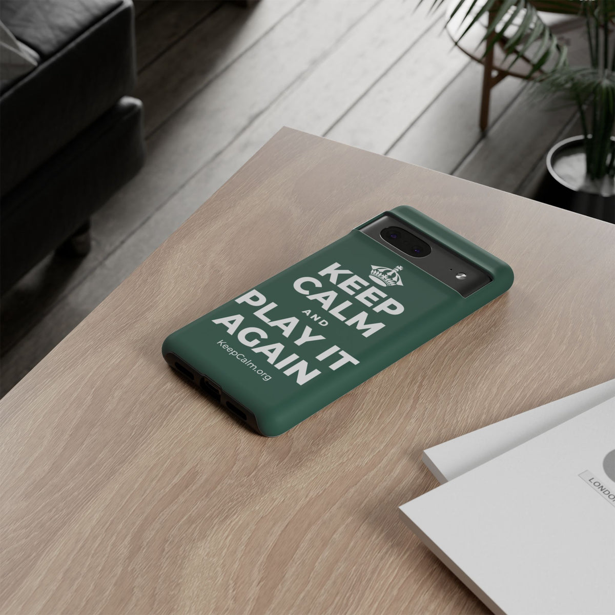KEEP CALM AND PLAY IT AGAIN Phone Case
