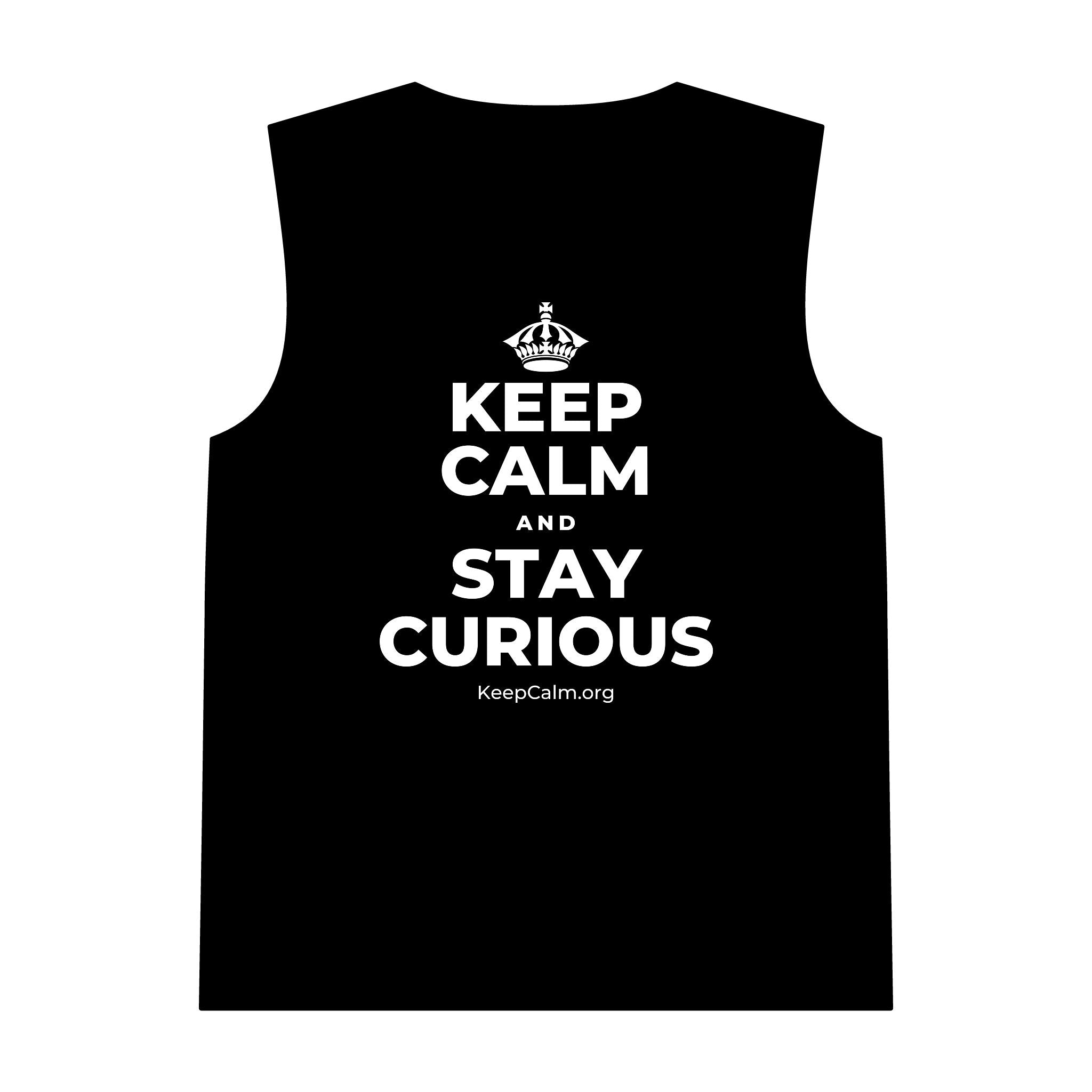 KEEP CALM AND STAY CURIOUS Tank Top