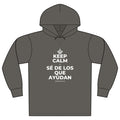 KEEP CALM Y SÉ DE LOS QUE AYUDAN Organic Hoodie Tee