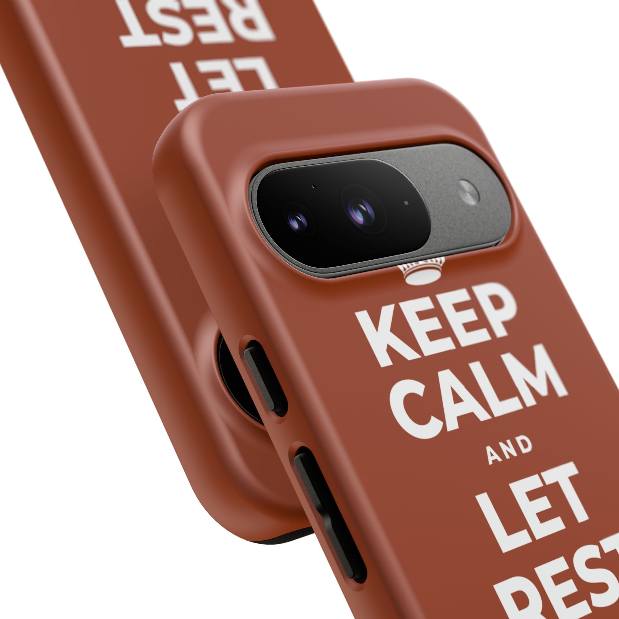 KEEP CALM AND LET REST DO ITS WORK Phone Case