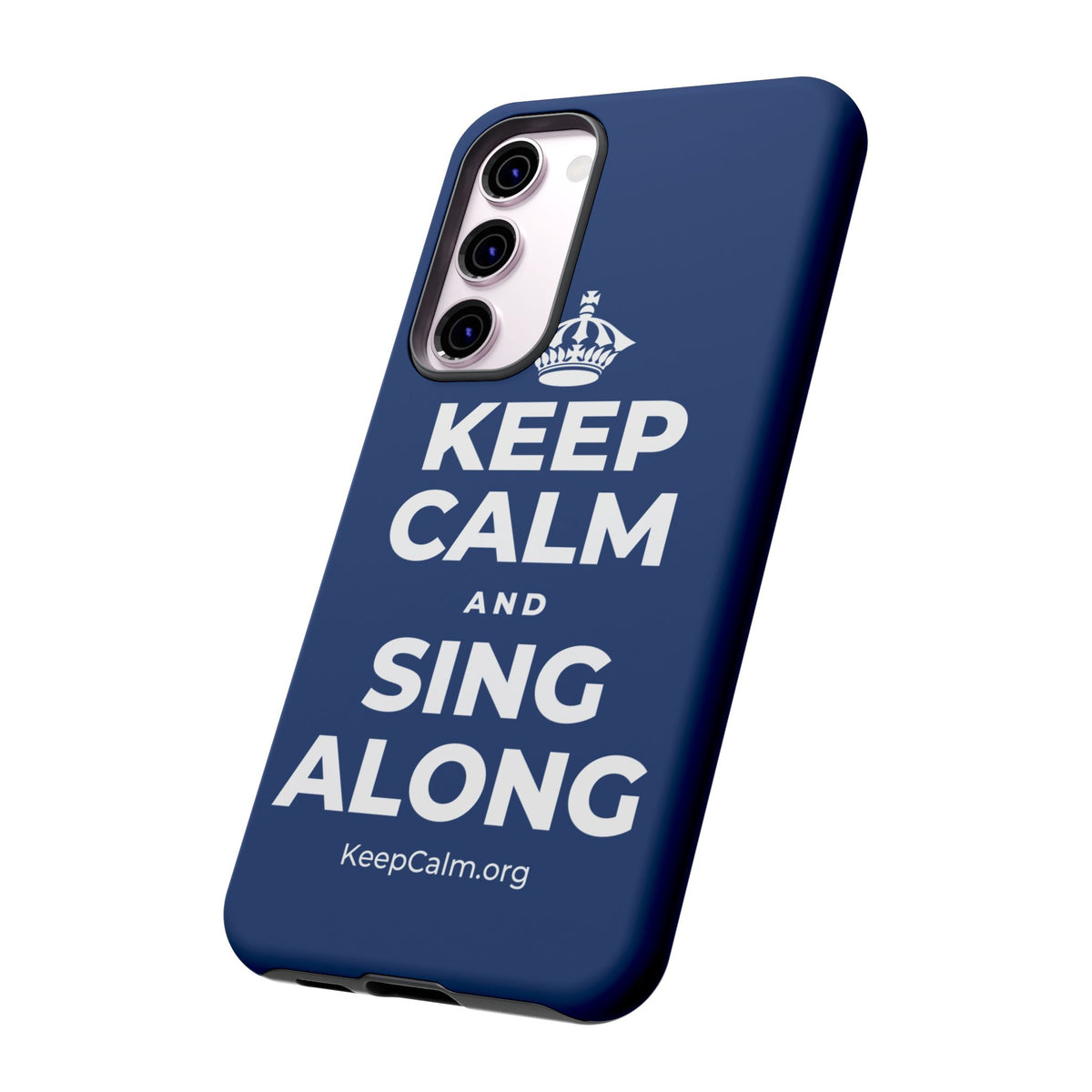 KEEP CALM AND SING ALONG Phone Case