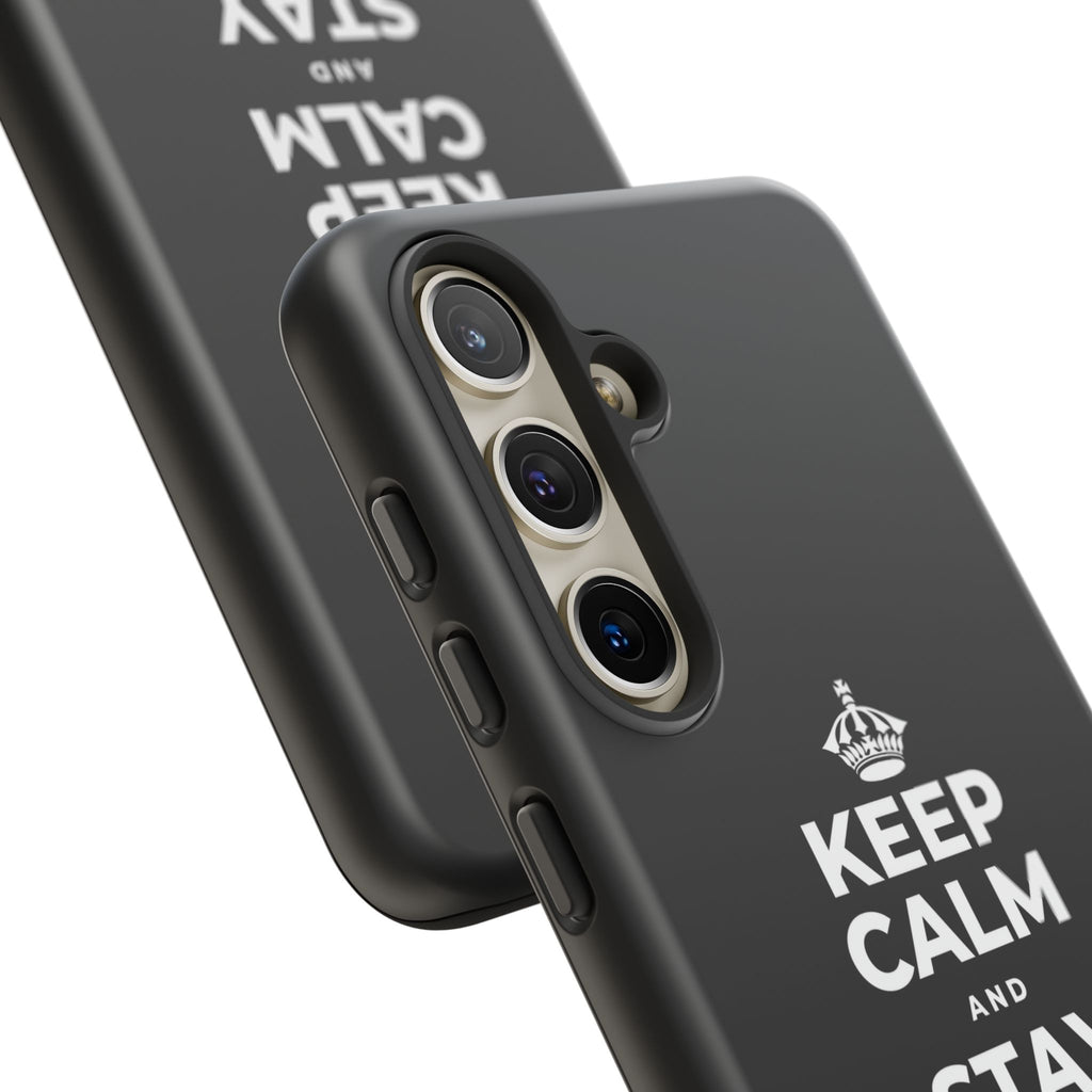 KEEP CALM AND STAY UNBOTHERED Phone Case