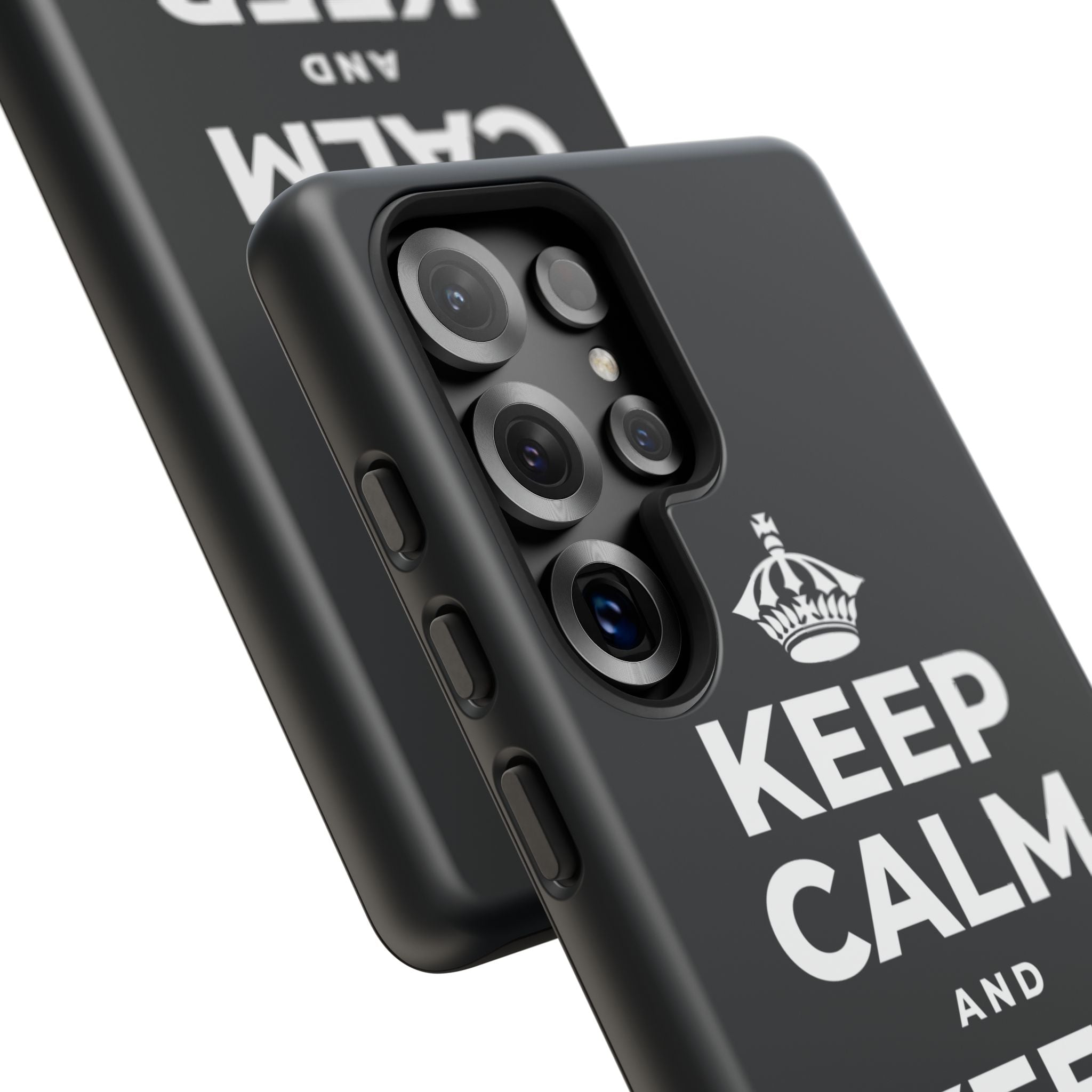 KEEP CALM AND KEEP WINNING Phone Case (Dark)