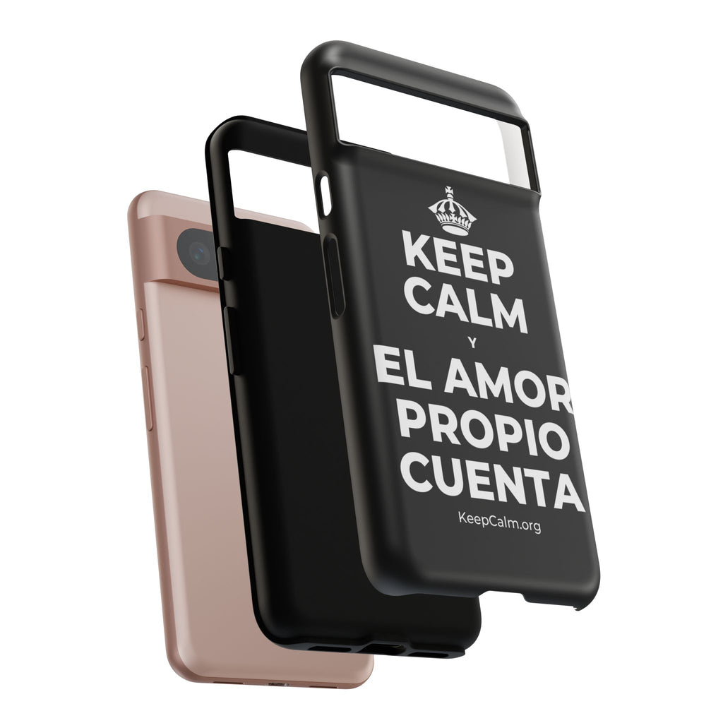 KEEP CALM Y EL AMOR PROPIO CUENTA Phone Case