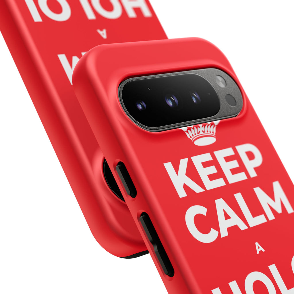 KEEP CALM A HOLOI I NĀ PĀ Phone Case