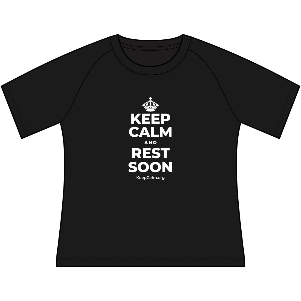 KEEP CALM AND REST SOON Women's Raglan Tee