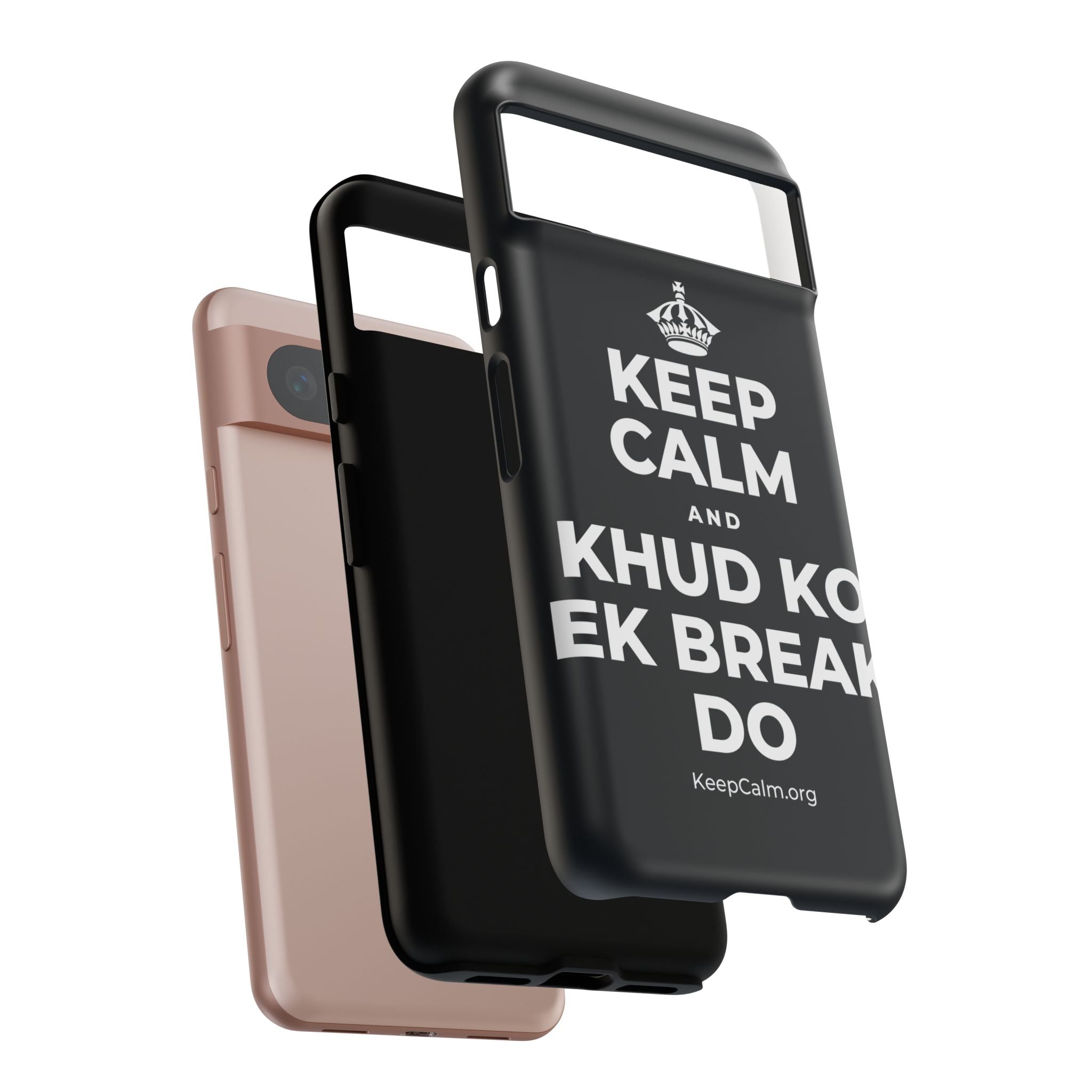 KEEP CALM AND KHUD KO EK BREAK DO Phone Case (Dark)