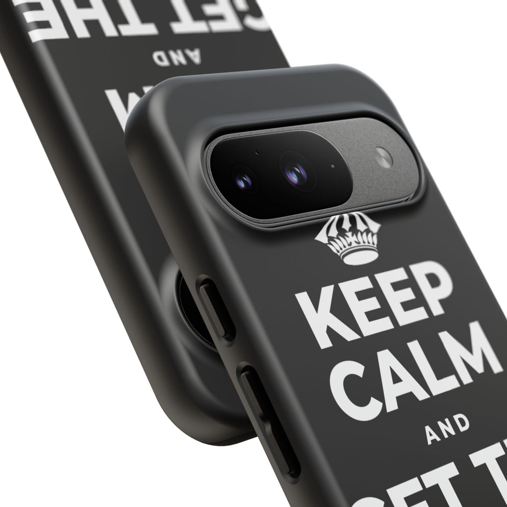 KEEP CALM AND GET THE PARTY STARTED Phone Case